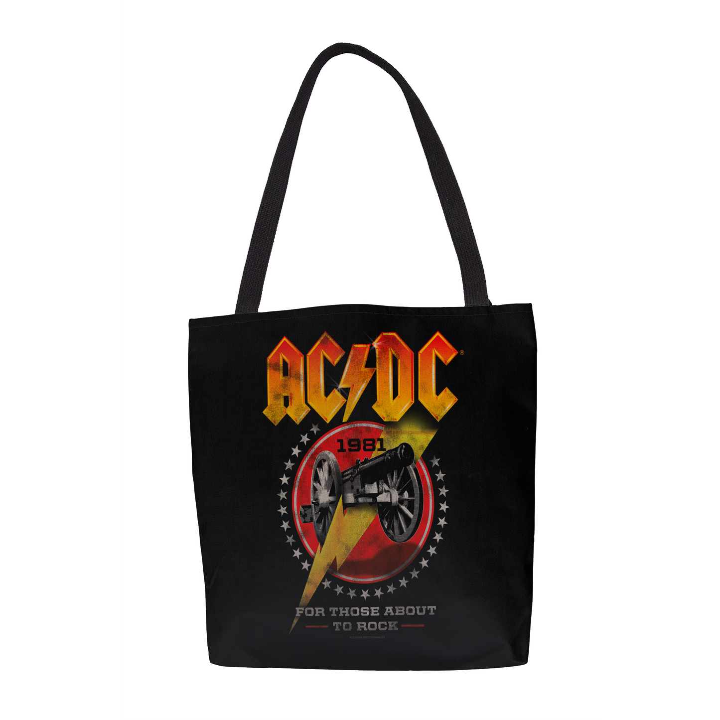 ACDC For Those About To Rock 1981 Tote Bag