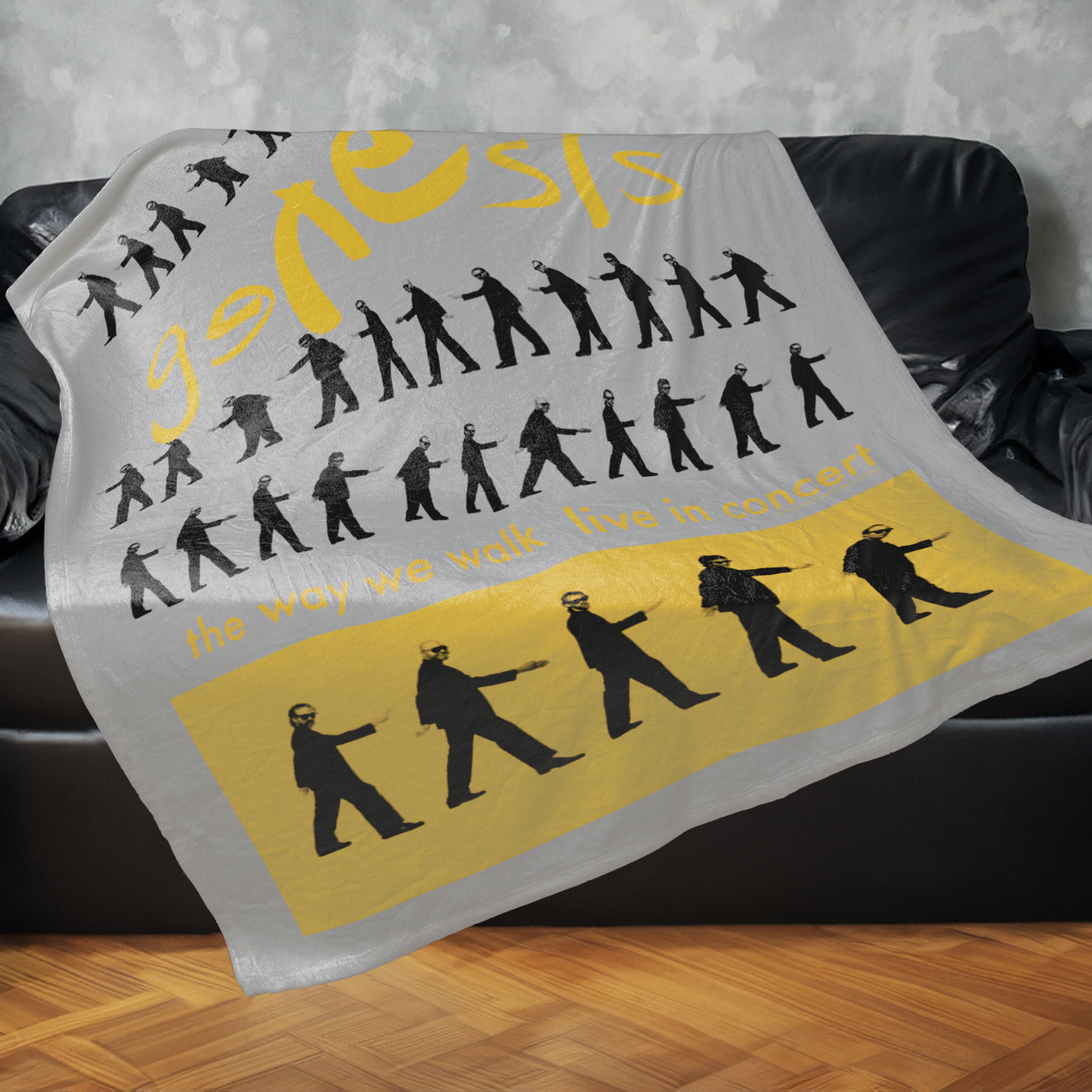 Genesis Live In Concert AOP with Fleece Blanket