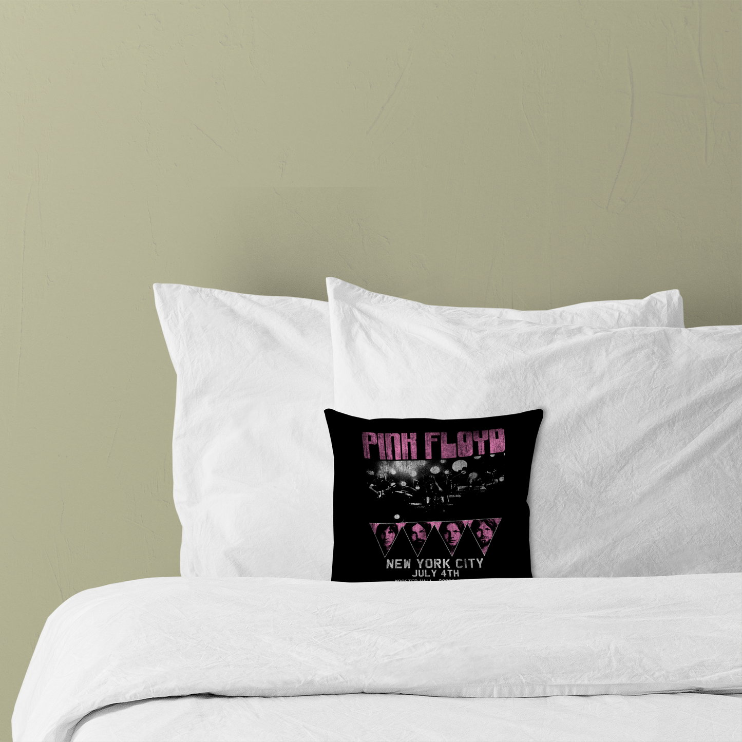 Pink Floyd Tour NYC Pillow