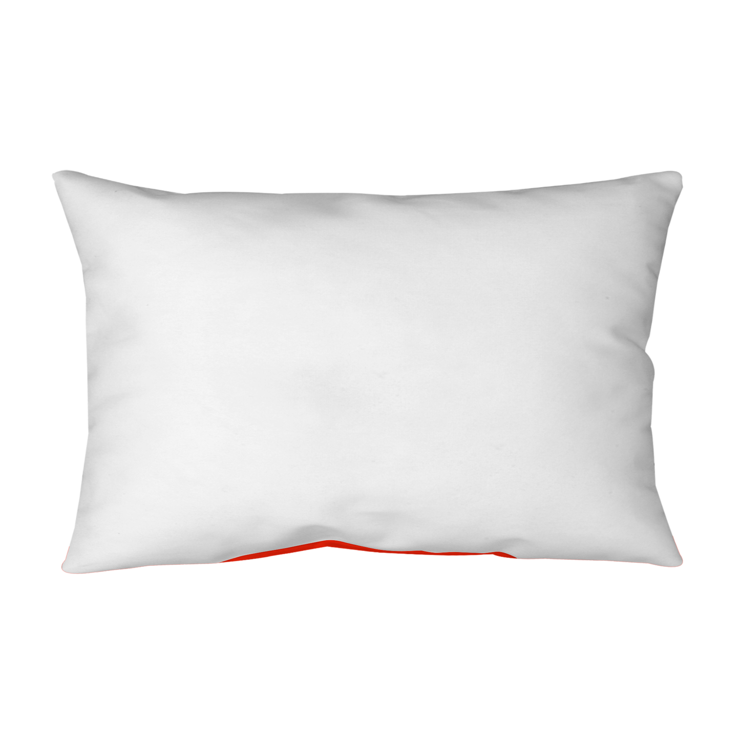 ACDC Yellow Outline Red Logo Pillow