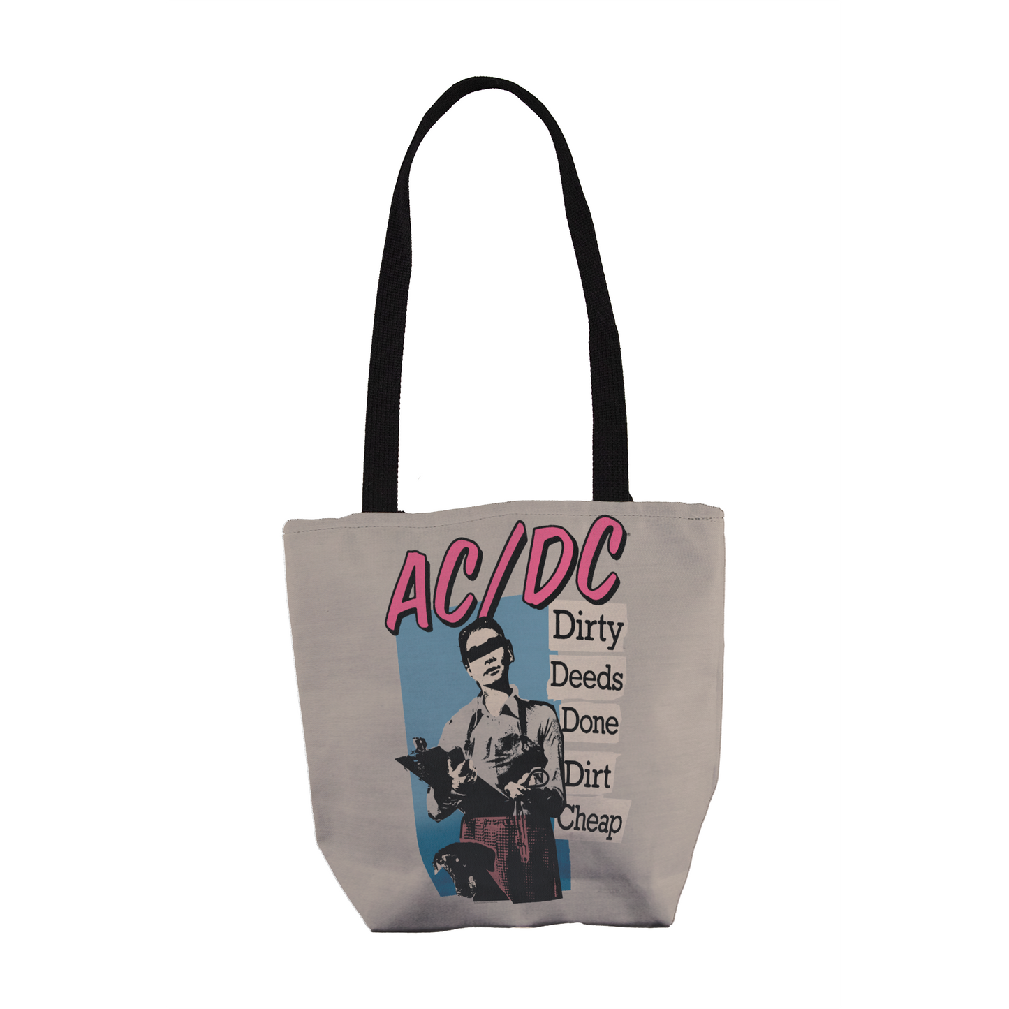 ACDC Dirty Deeds Done Dirt Cheap Tote Bag