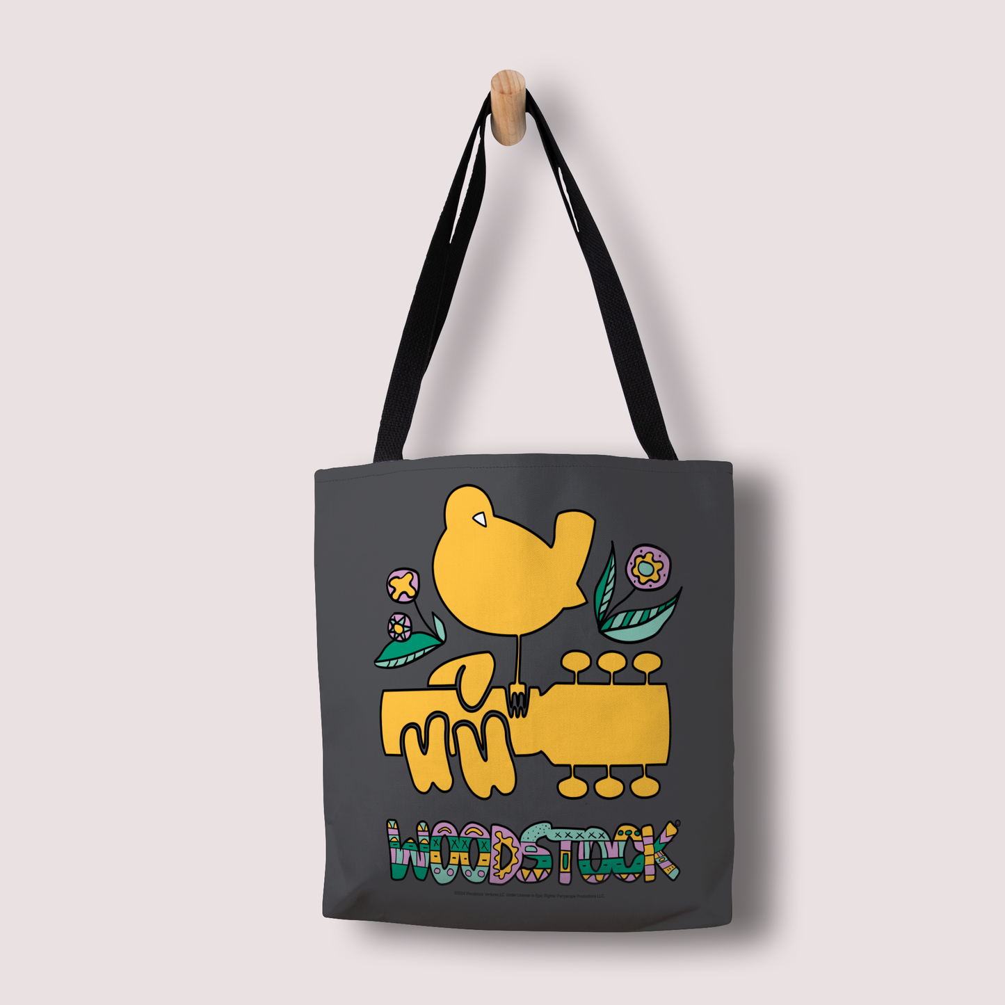 Woodstock Bird Aztec and Woodstock Bird Aztec with Tote Bag