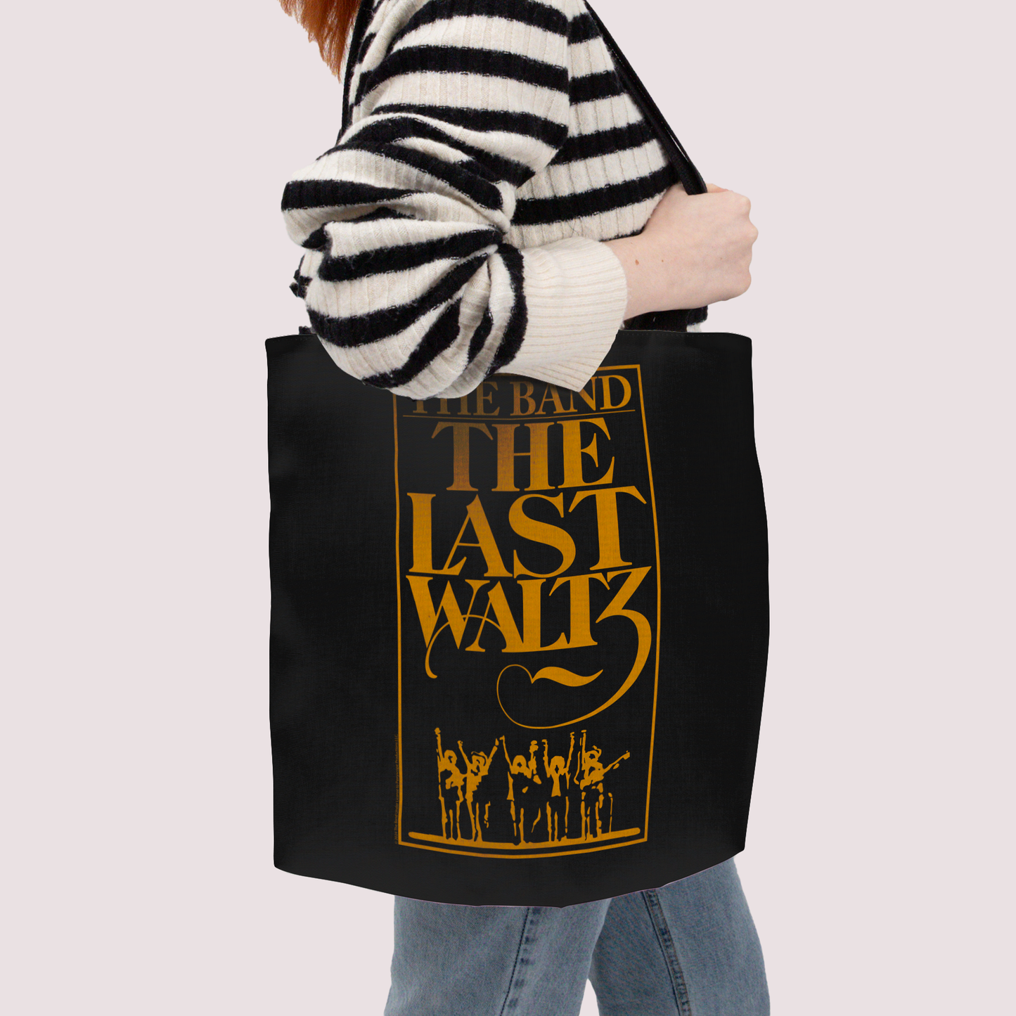 The Band The Last Waltz Yellow Print with Tote Bag