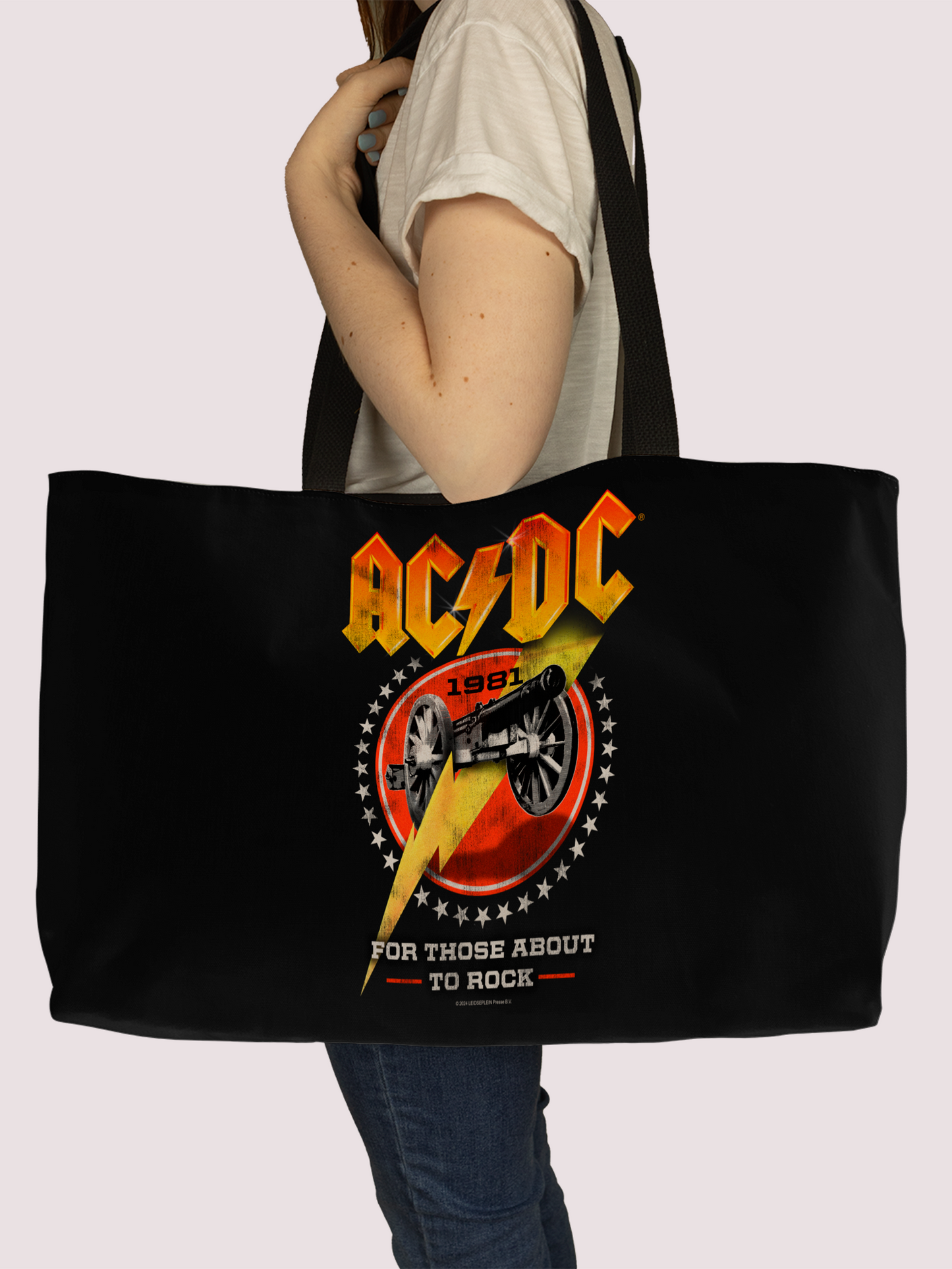 ACDC For Those About To Rock 1981 Weekender Totebag