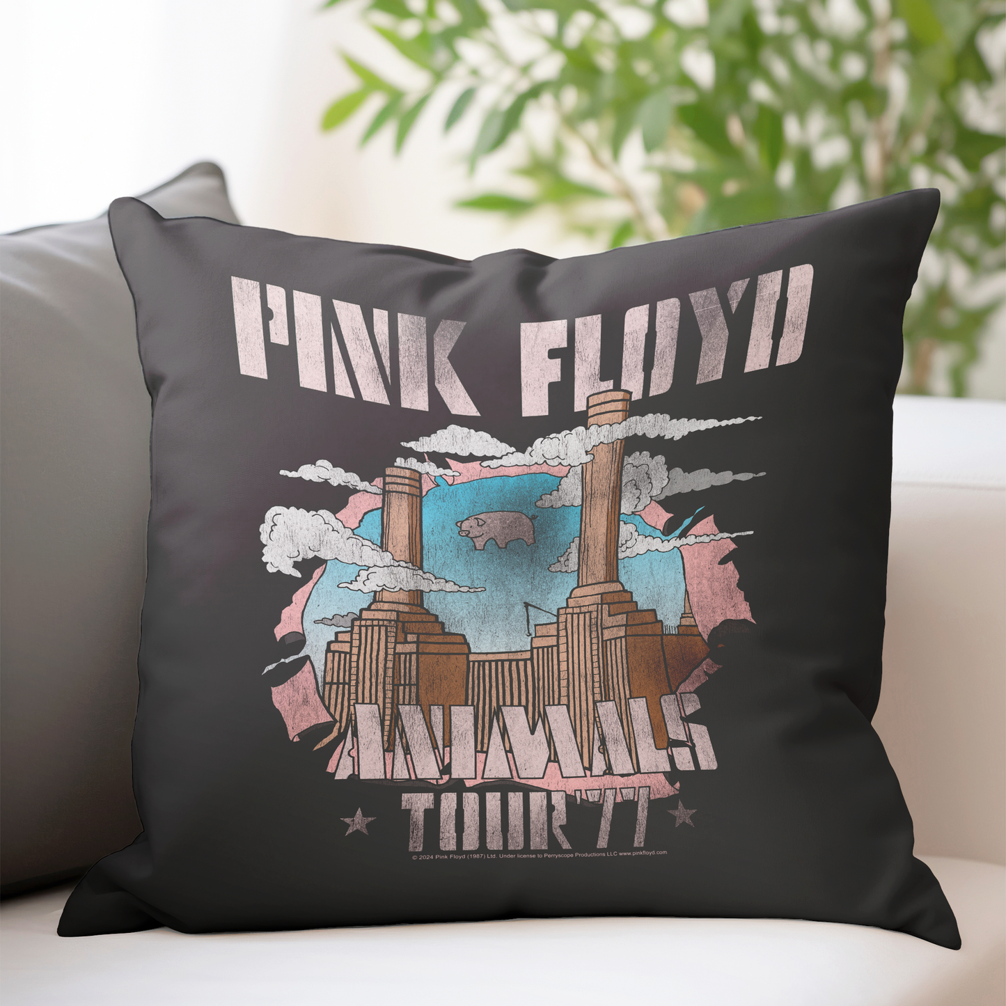 Pink Floyd Animal Factory Pillow