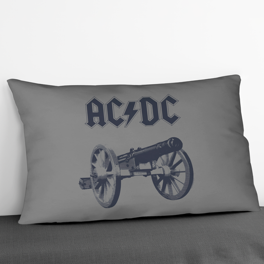 ACDC Cannon Tie Dye Pillow rectangular