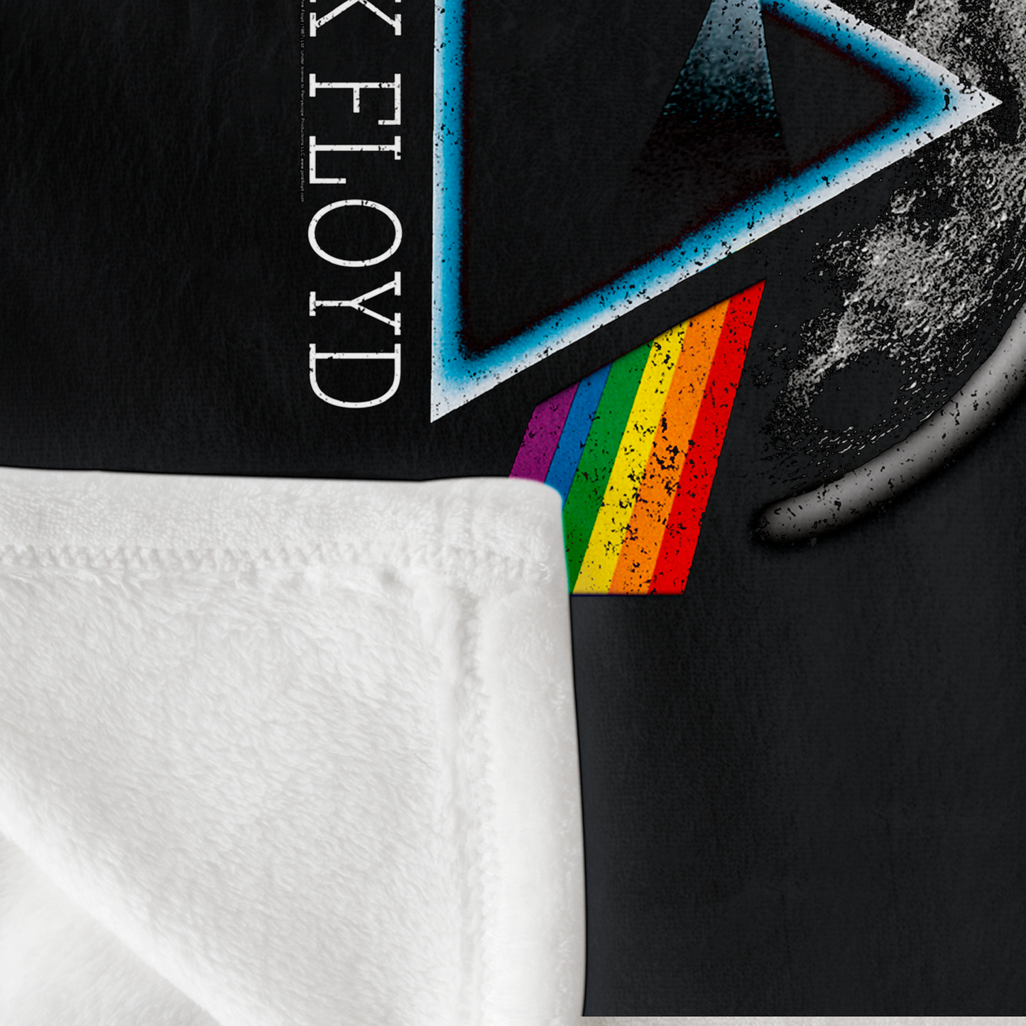 Pink Floyd Dark Side of The Moon Distressed Moon AOP with MWW_FB_Coral_3X4