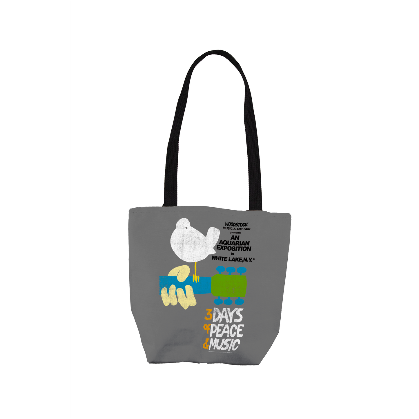 Woodstock Festival Poster and Woodstock Festival Poster with Tote Bag