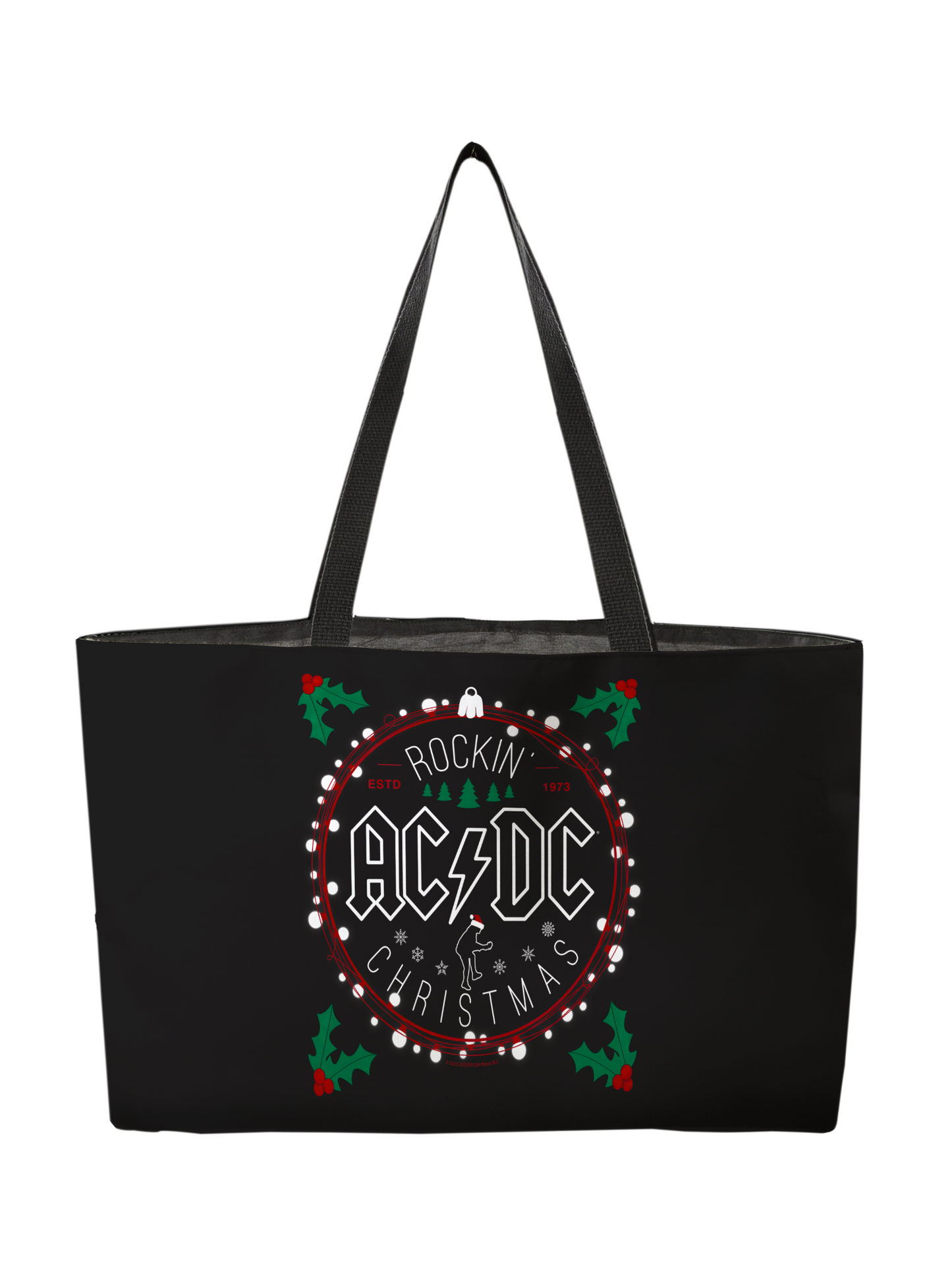 ACDC Christmas Circle Totebag