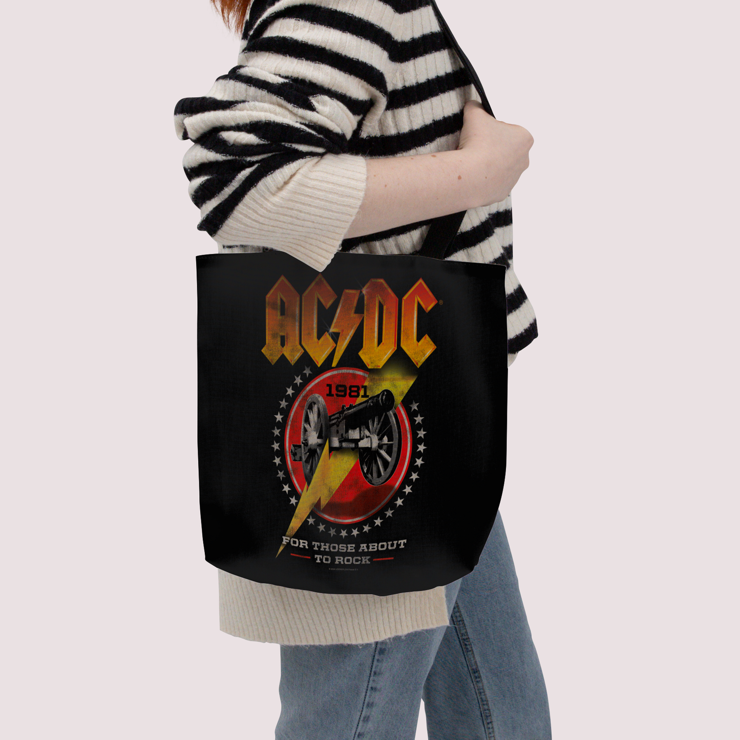 ACDC For Those About To Rock 1981 Tote Bag