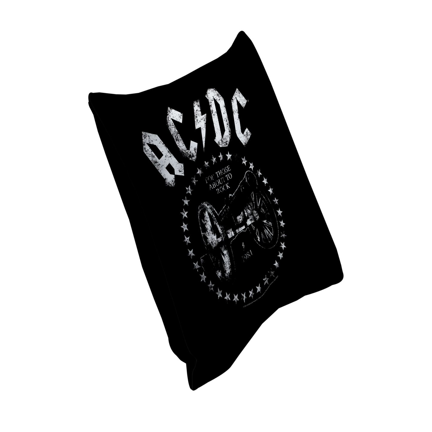 ACDC We Salute You Cannon Pillow