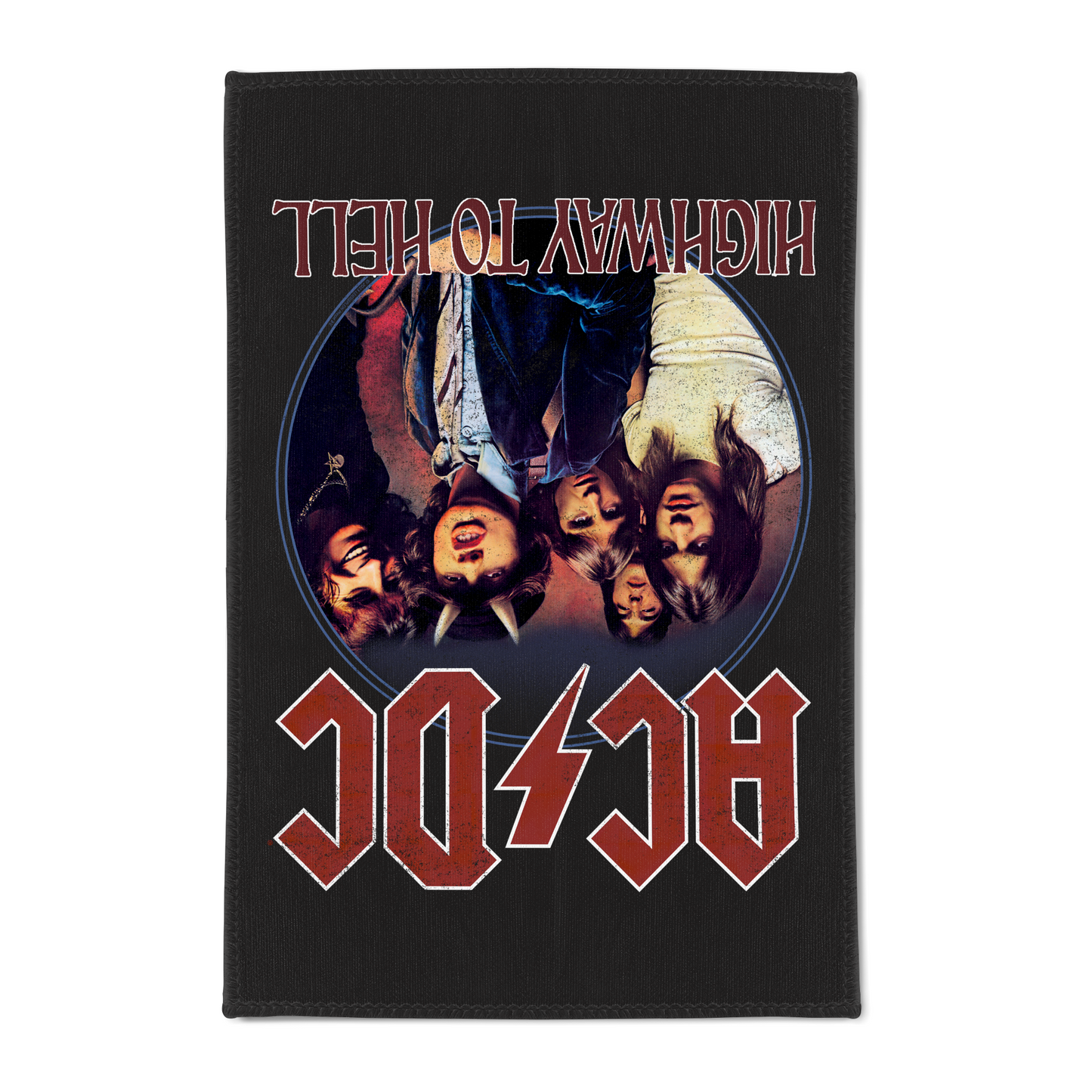 ACDC Highway To Hell Circle Area Rug