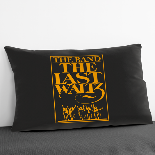 The Band The Last Waltz Yellow Print with Pillow rectangular