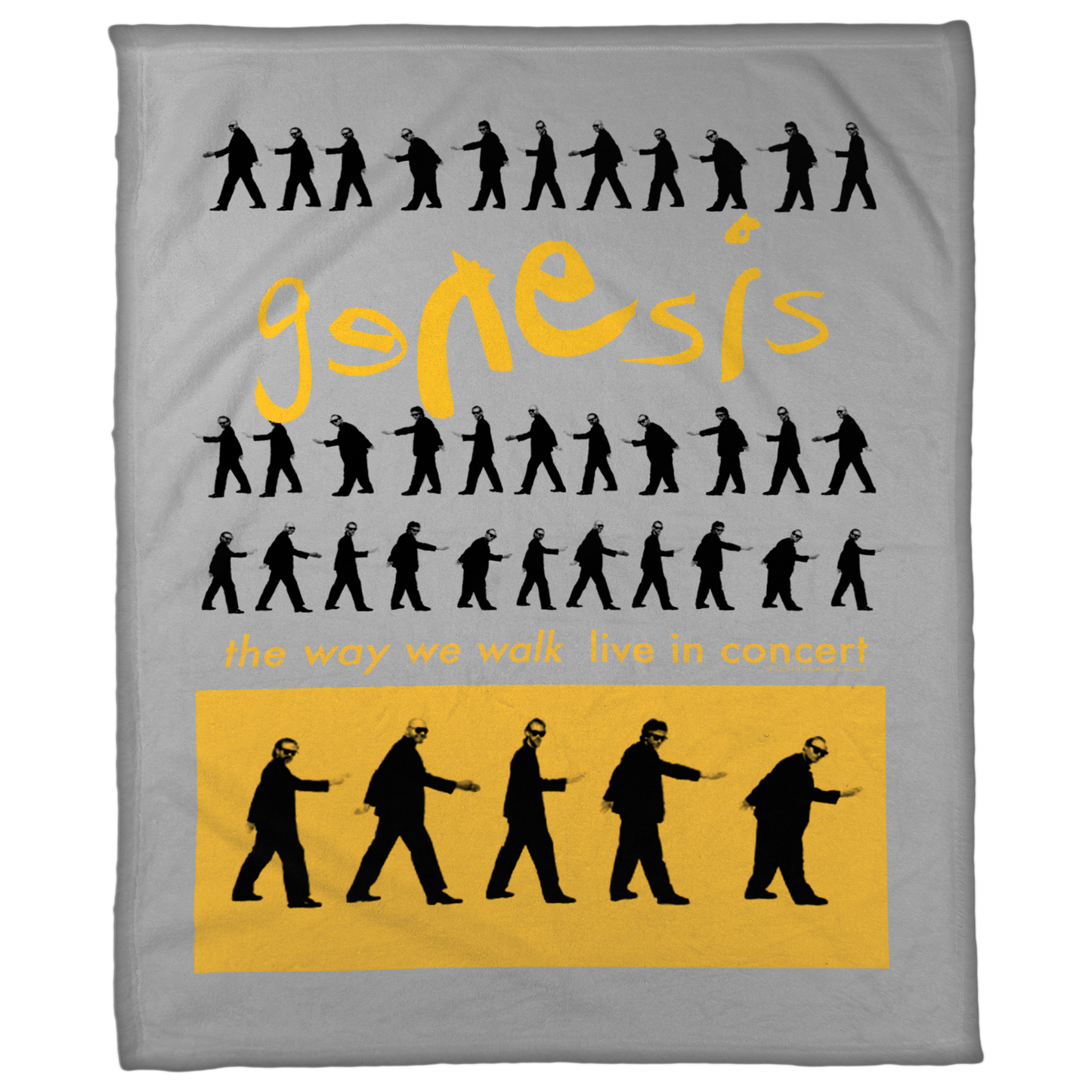 Genesis Live In Concert AOP with Fleece Blanket