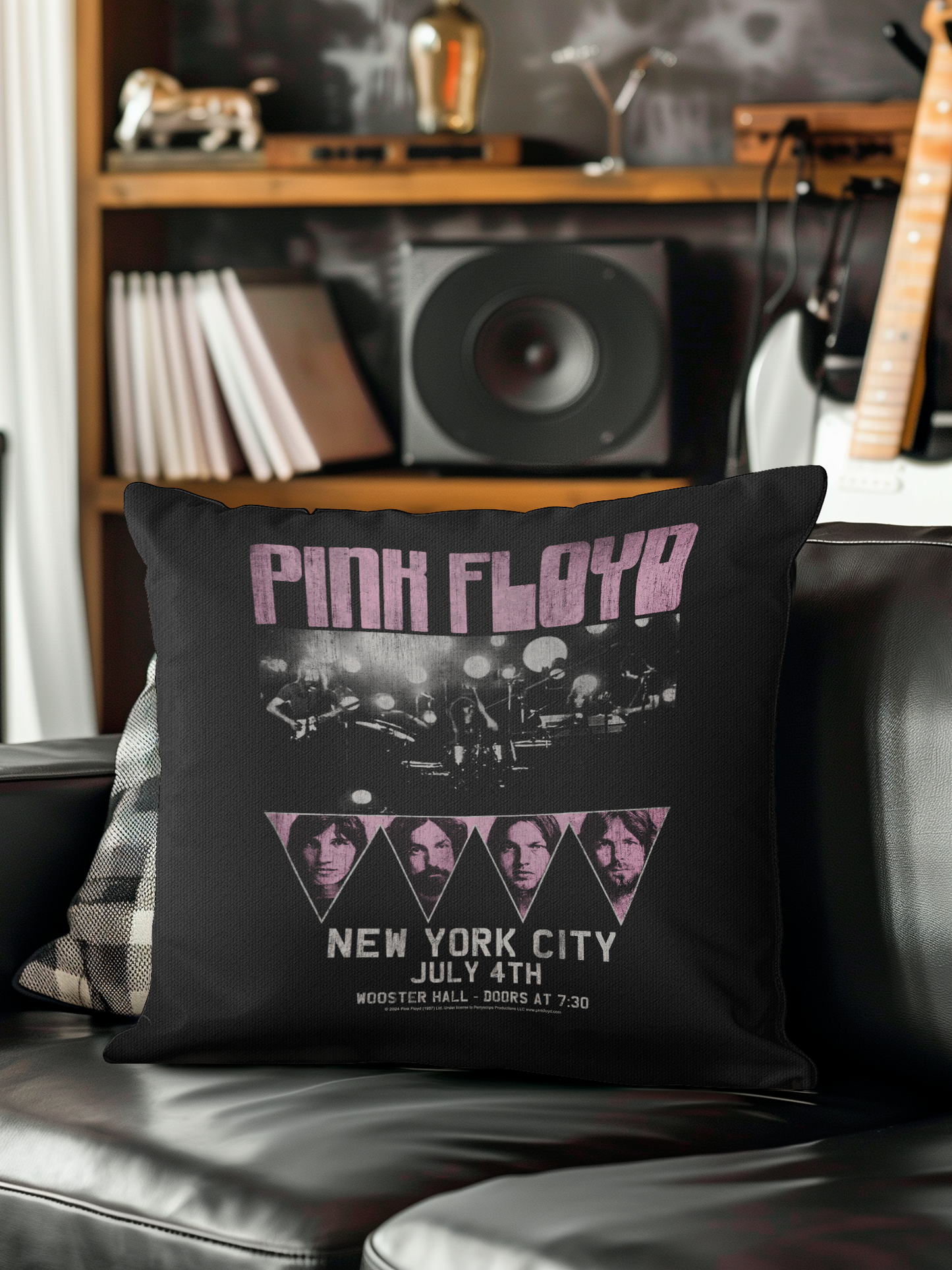 Pink Floyd Tour NYC Pillow