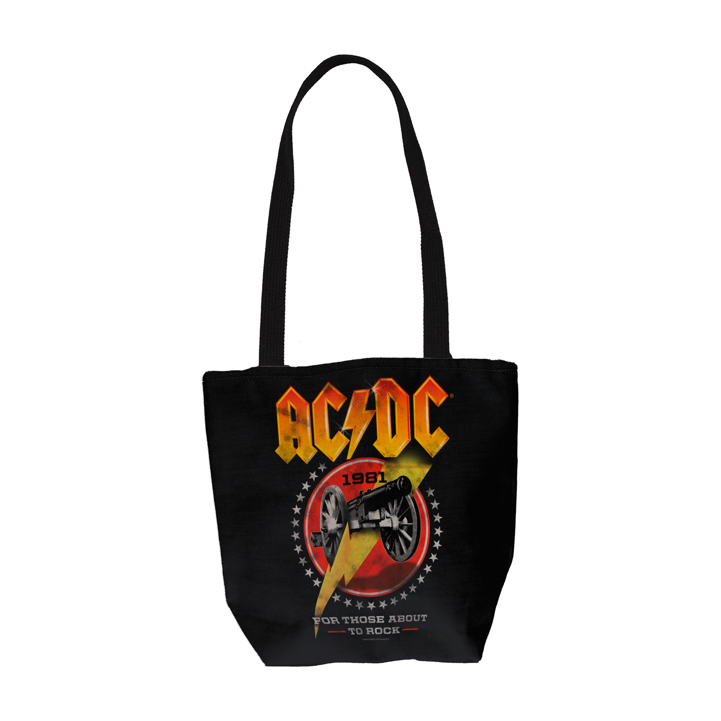 ACDC For Those About To Rock 1981 Tote Bag