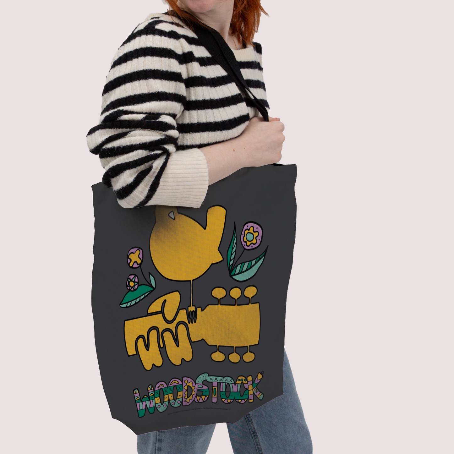 Woodstock Bird Aztec and Woodstock Bird Aztec with Tote Bag