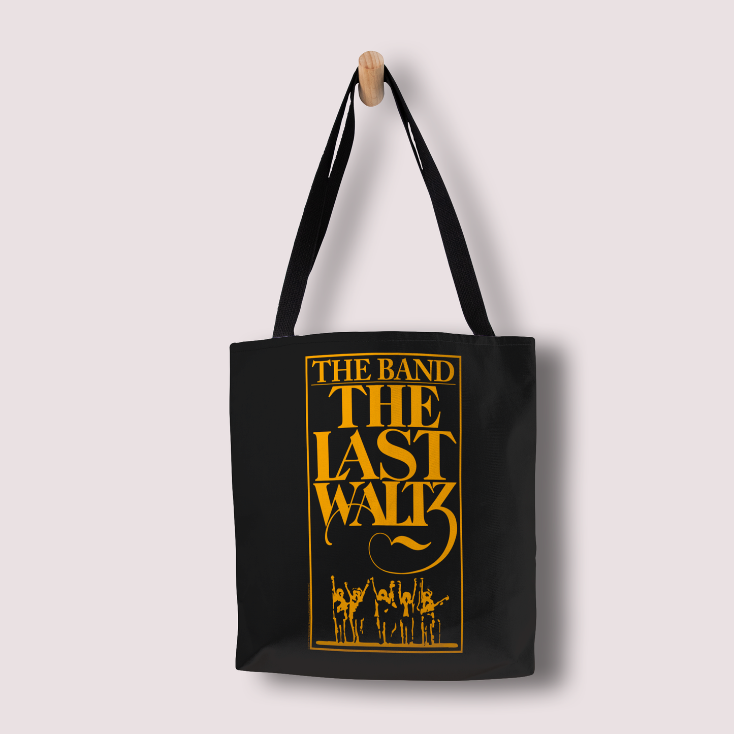 The Band The Last Waltz Yellow Print with Tote Bag