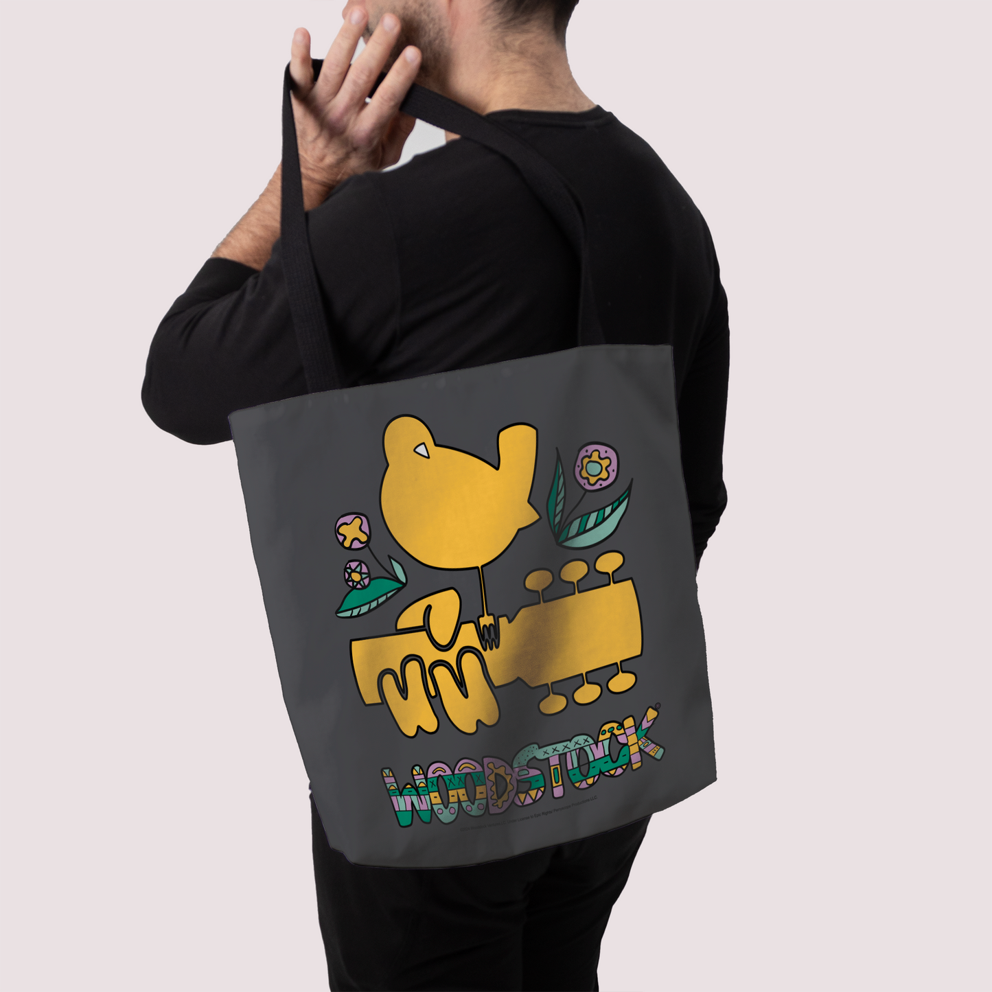 Woodstock Bird Aztec and Woodstock Bird Aztec with Tote Bag