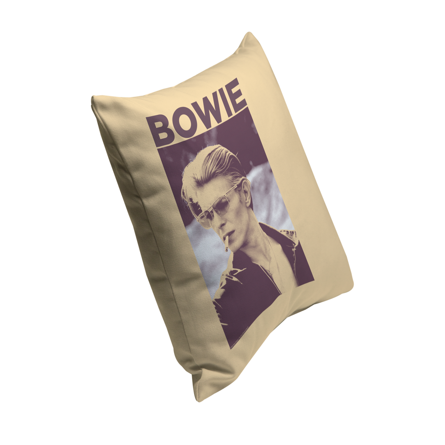 David Bowie Smoking Photograph Pillow