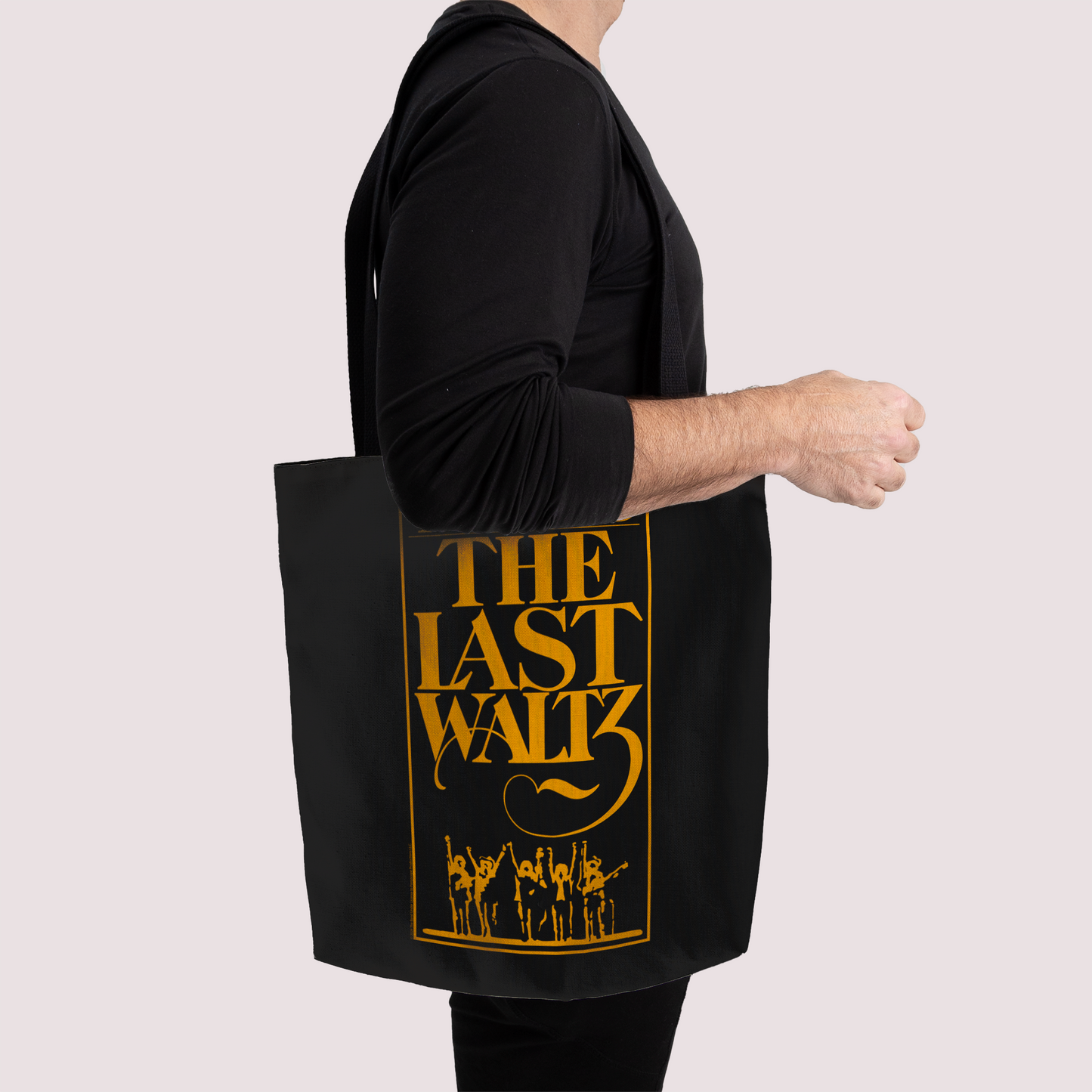 The Band The Last Waltz Yellow Print with Tote Bag