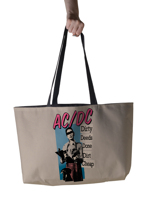 ACDC Dirty Deeds Done Dirt Cheap Weekender Totebag