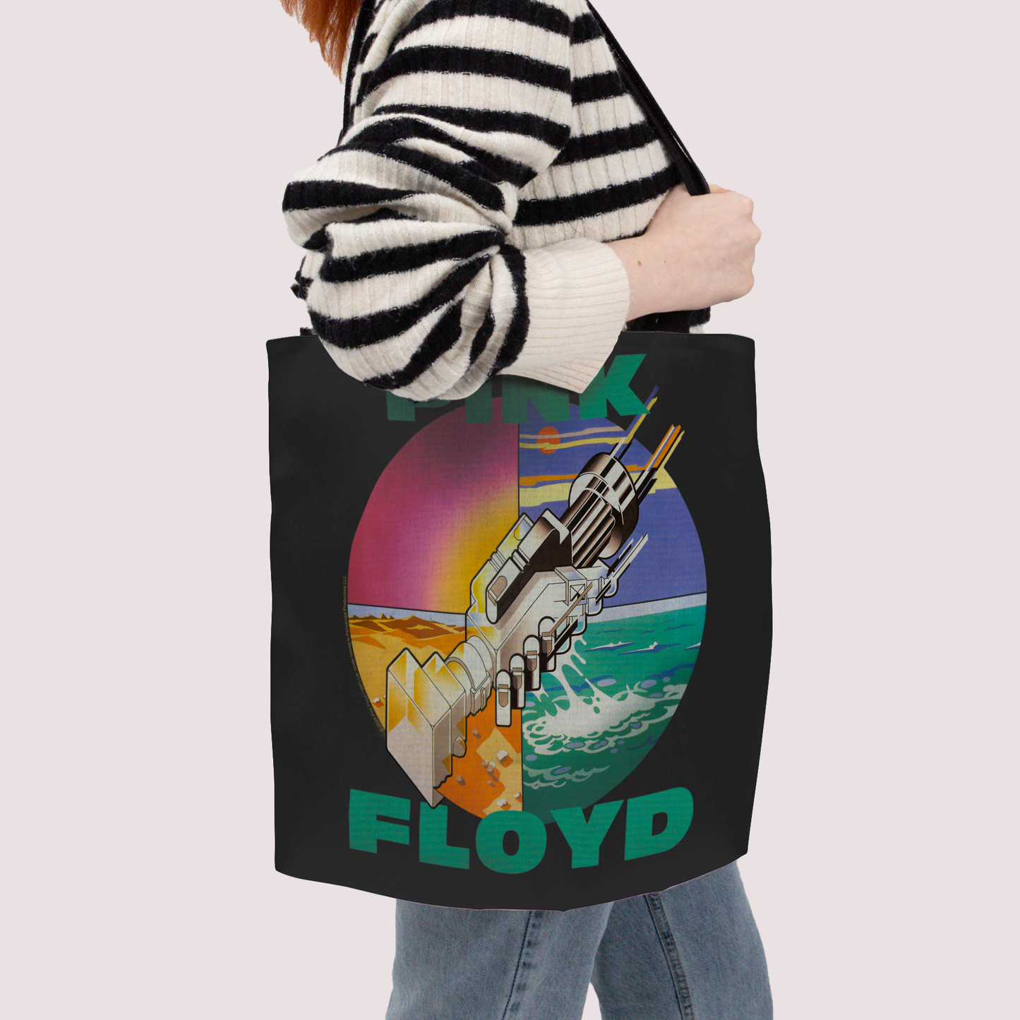 Pink Floyd Wish You Were Here AOP with Tote Bag