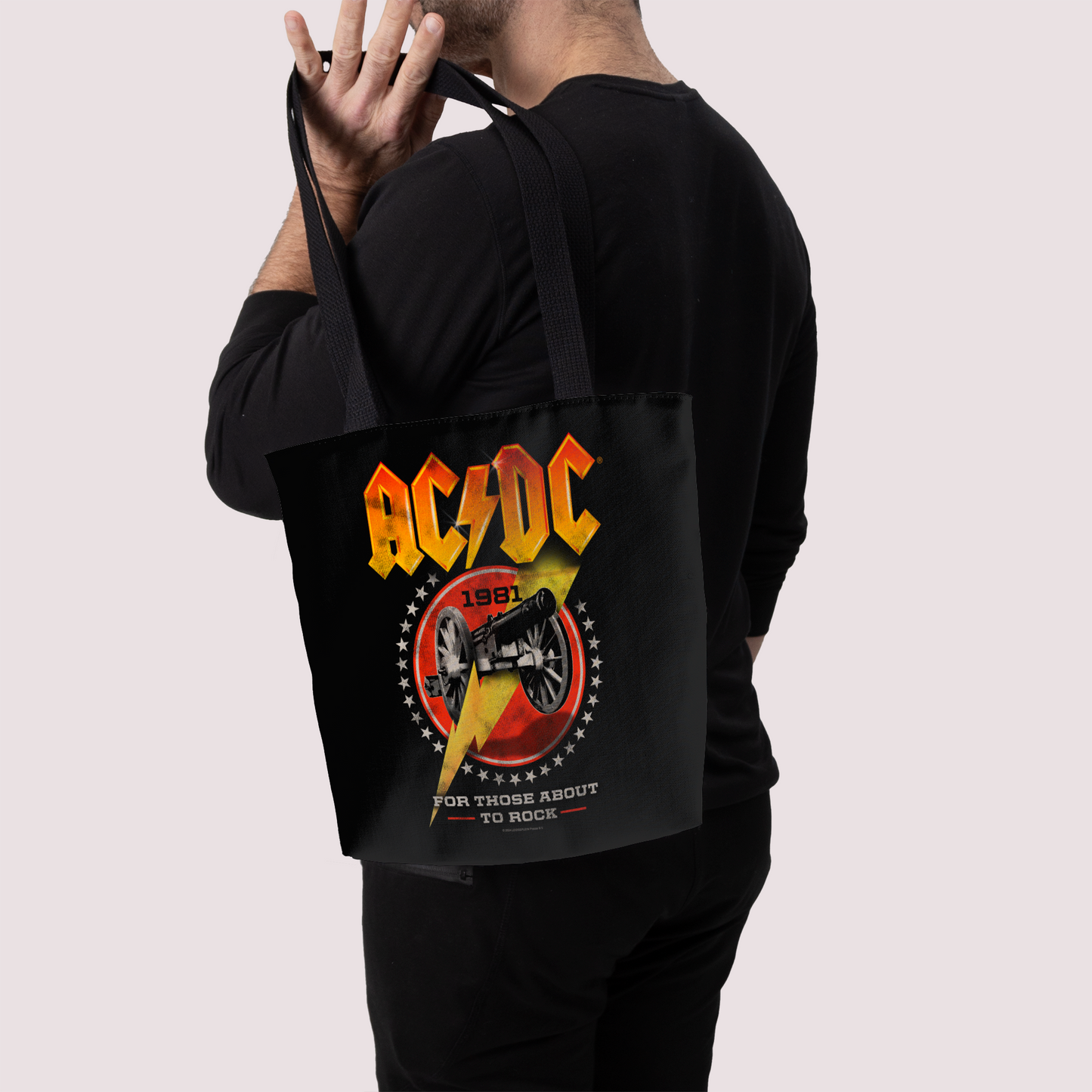 ACDC For Those About To Rock 1981 Tote Bag