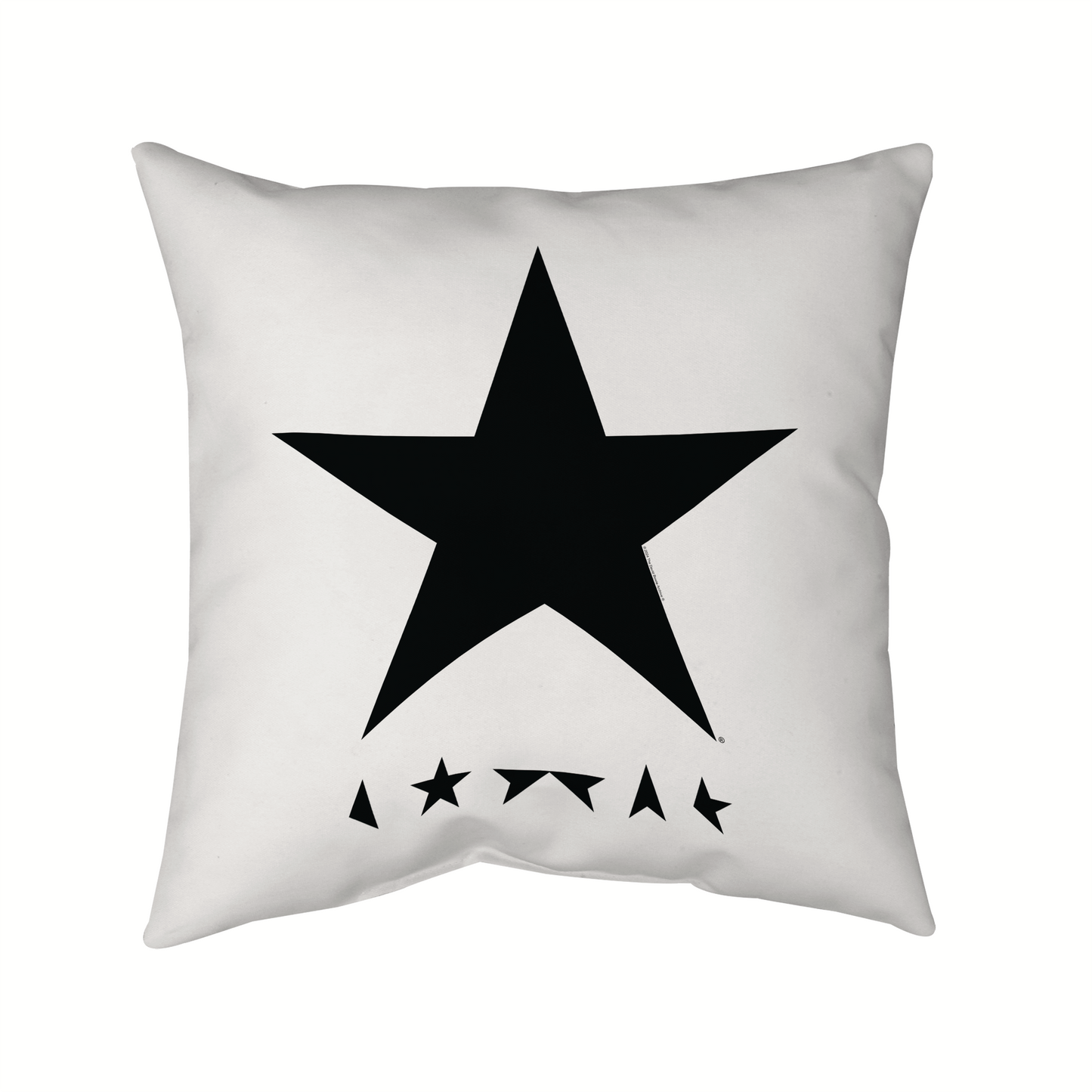 David Bowie Star Logo Pillow