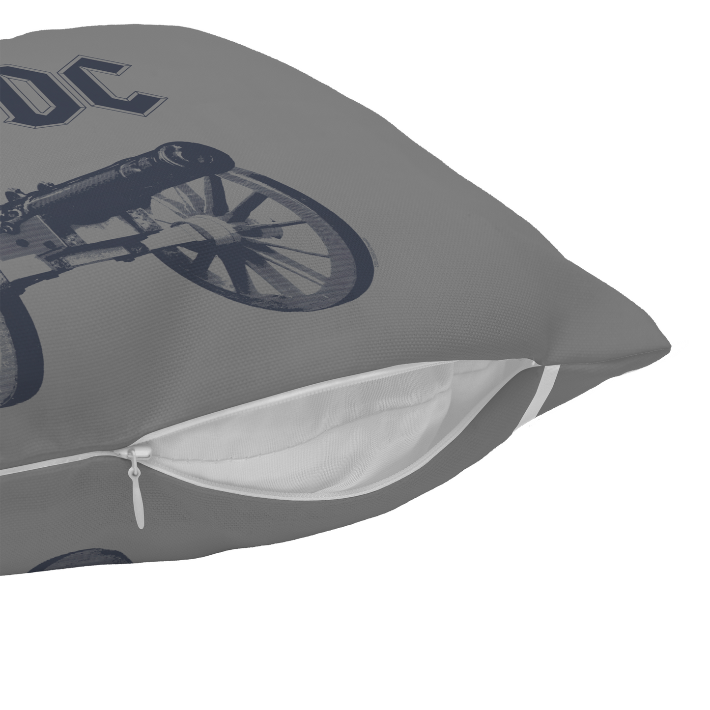 ACDC Cannon Tie Dye Pillow square