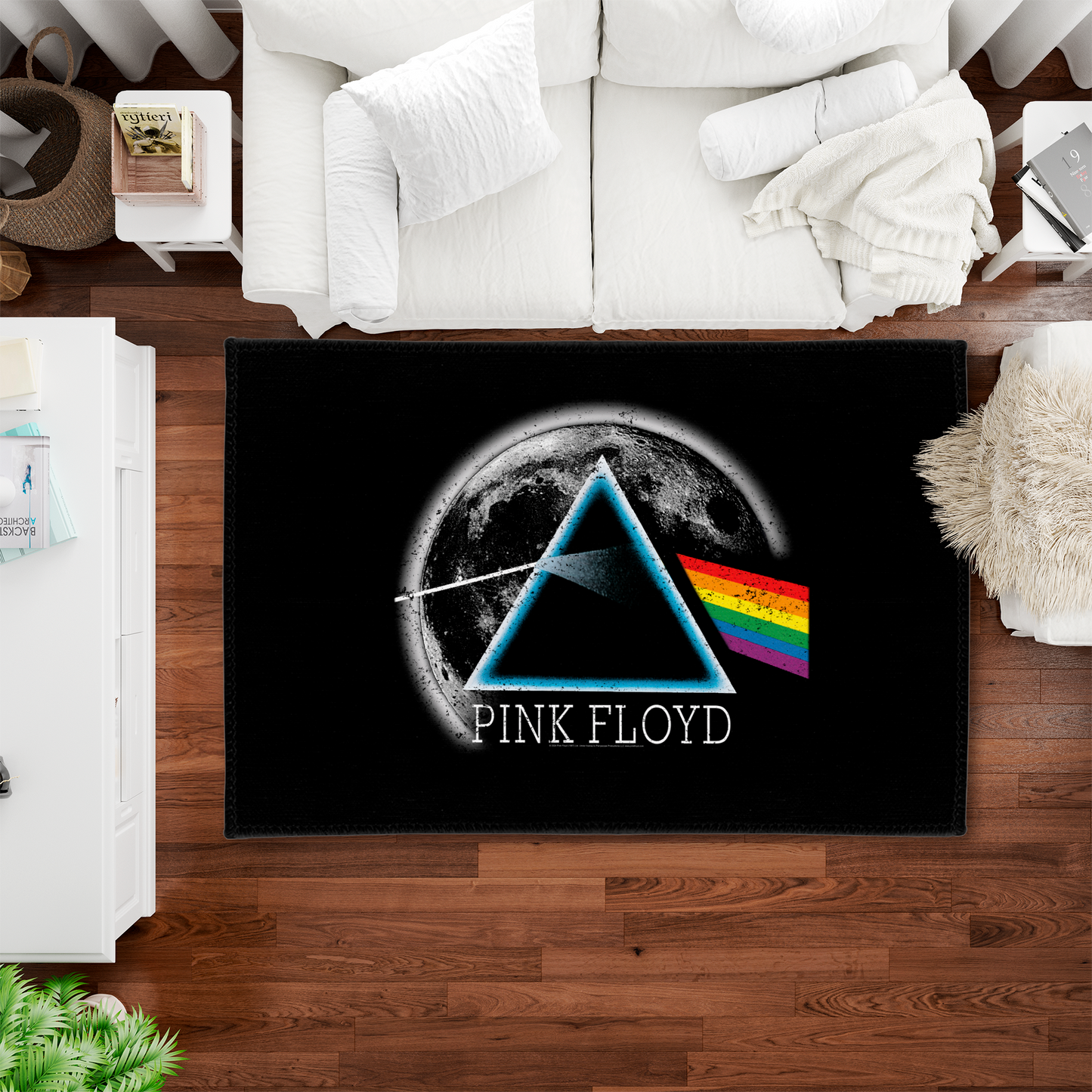 Pink Floyd Dark Side of The Moon Distressed Moon AOP with MWW_AR_rectangular_2X3