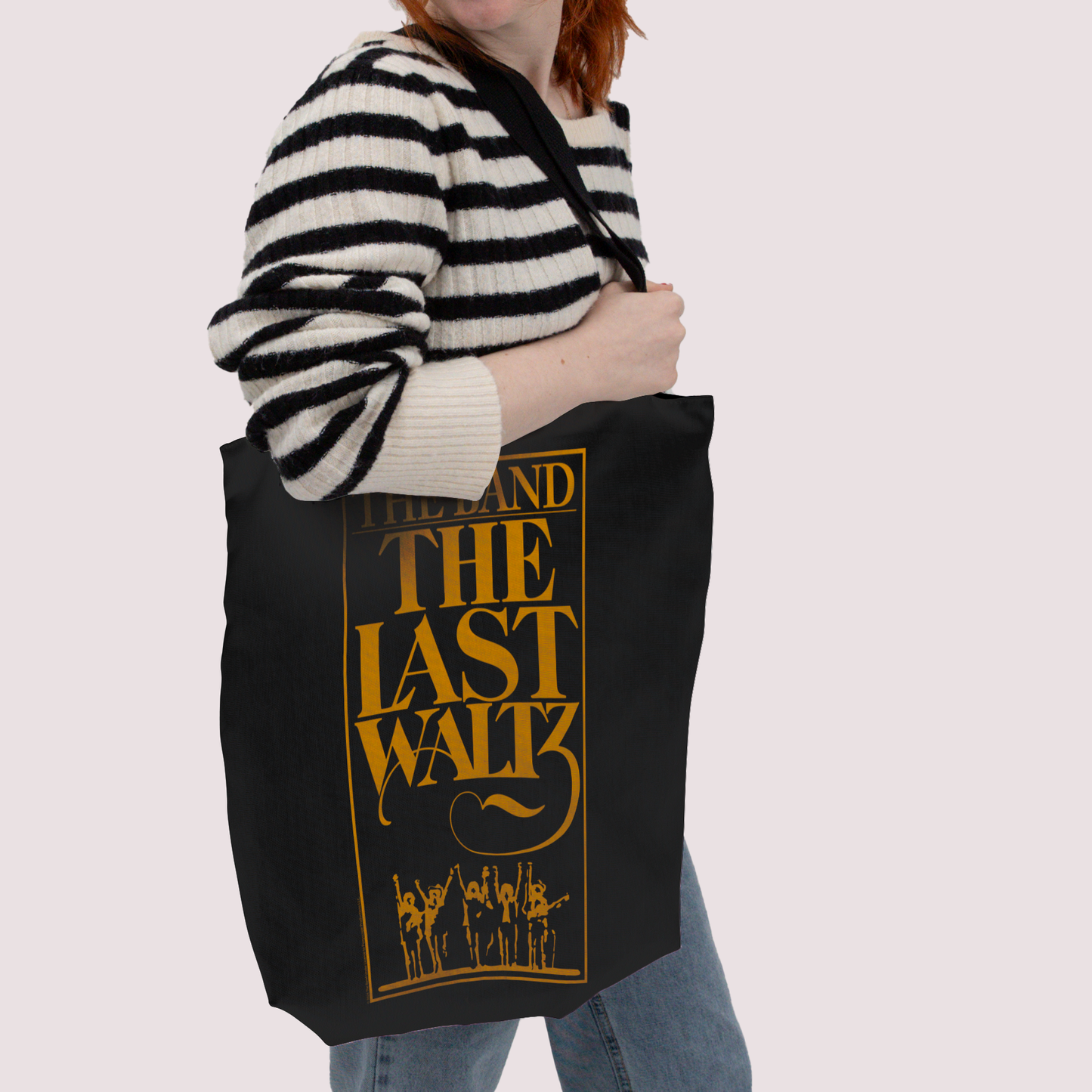 The Band The Last Waltz Yellow Print with Tote Bag