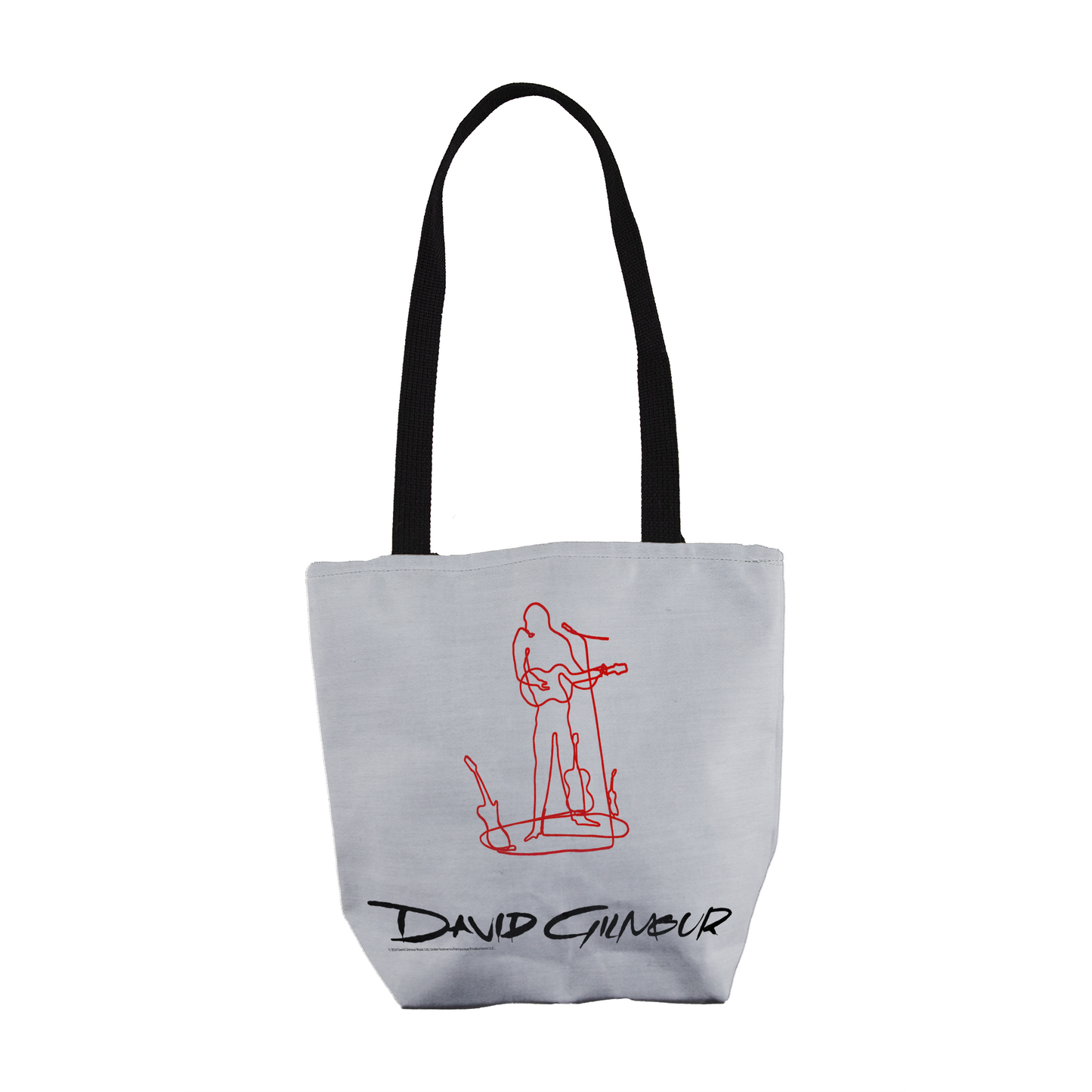 David Gilmour Line Art and David Gilmour Line Art with Tote Bag