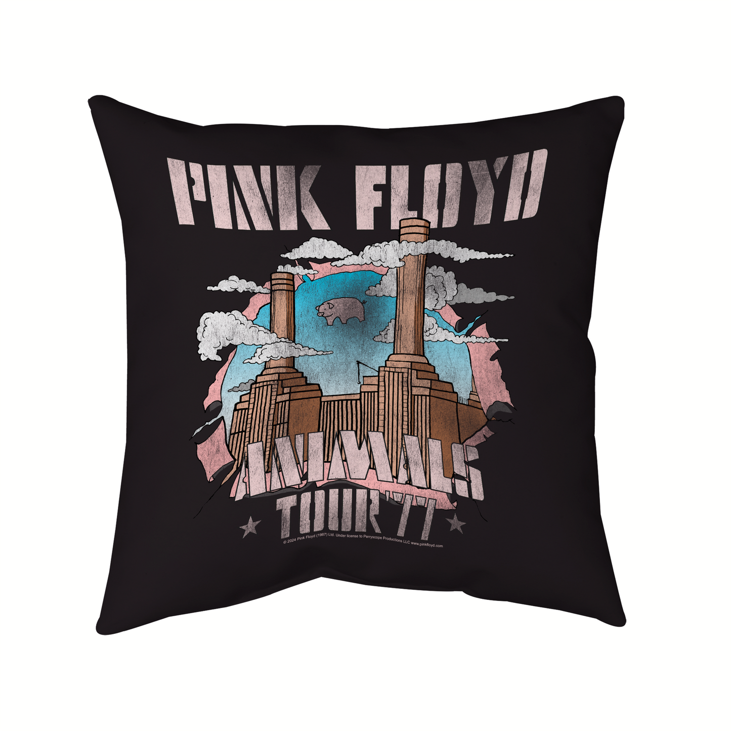 Pink Floyd Animal Factory Pillow