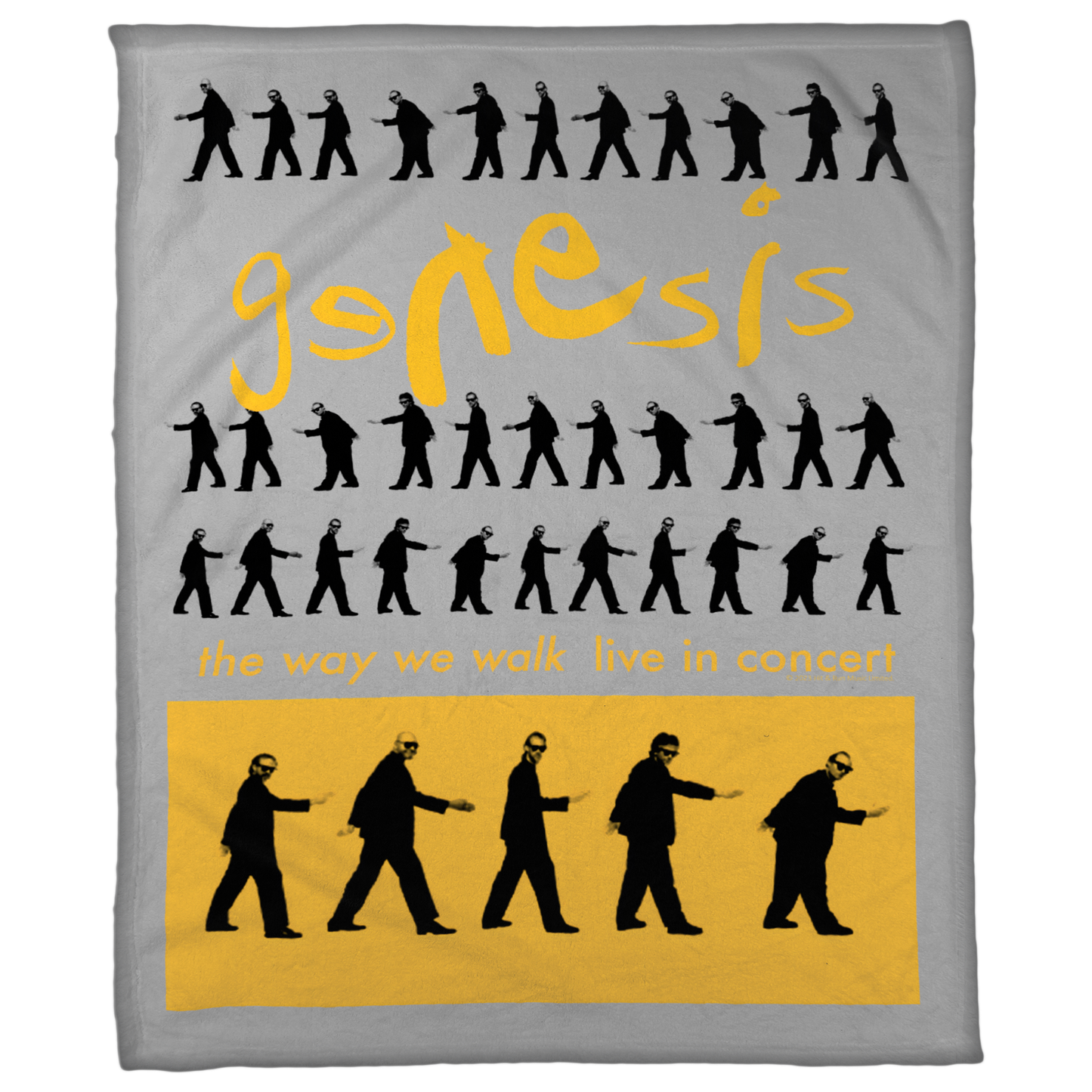 Genesis Live In Concert AOP with Fleece Blanket