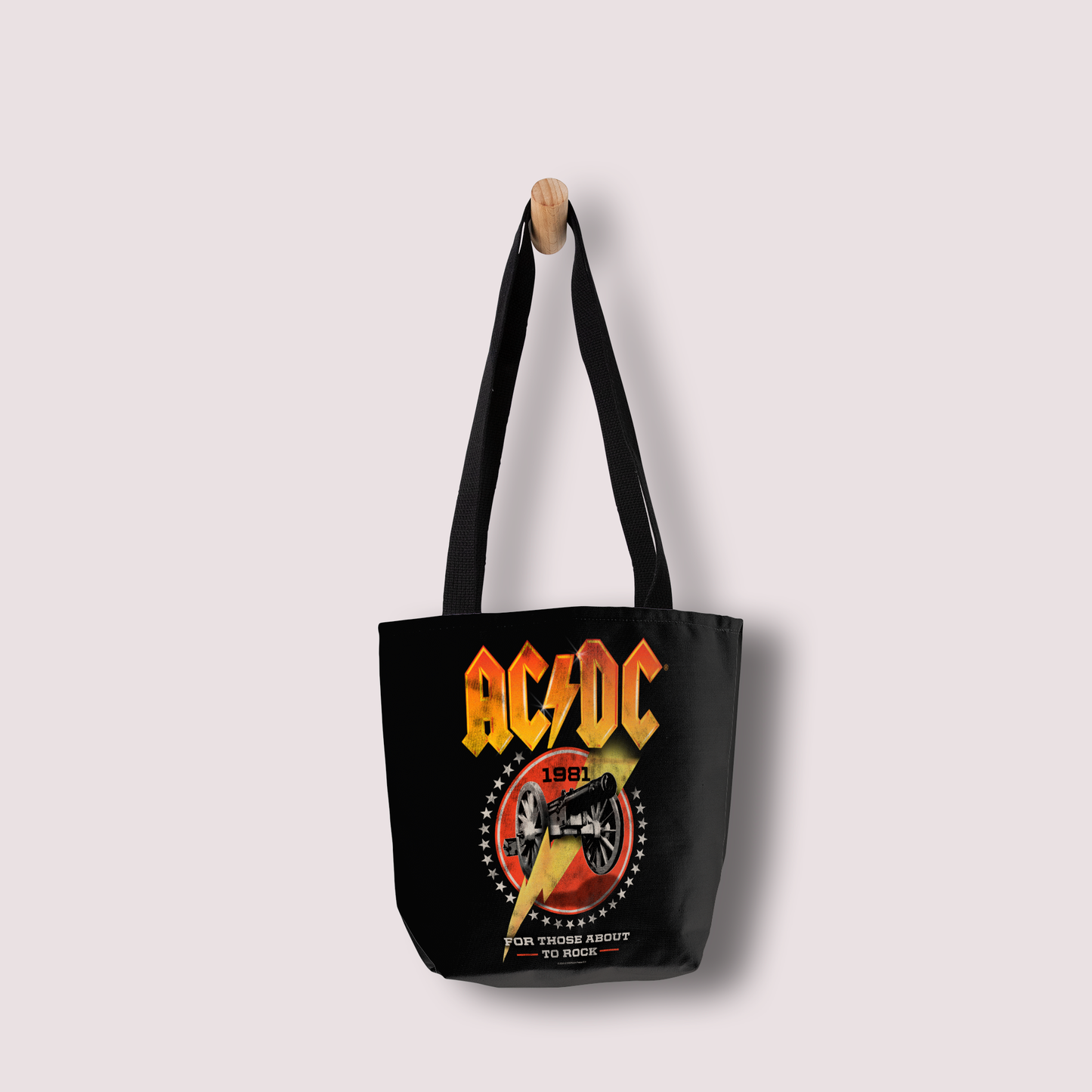 ACDC For Those About To Rock 1981 Tote Bag