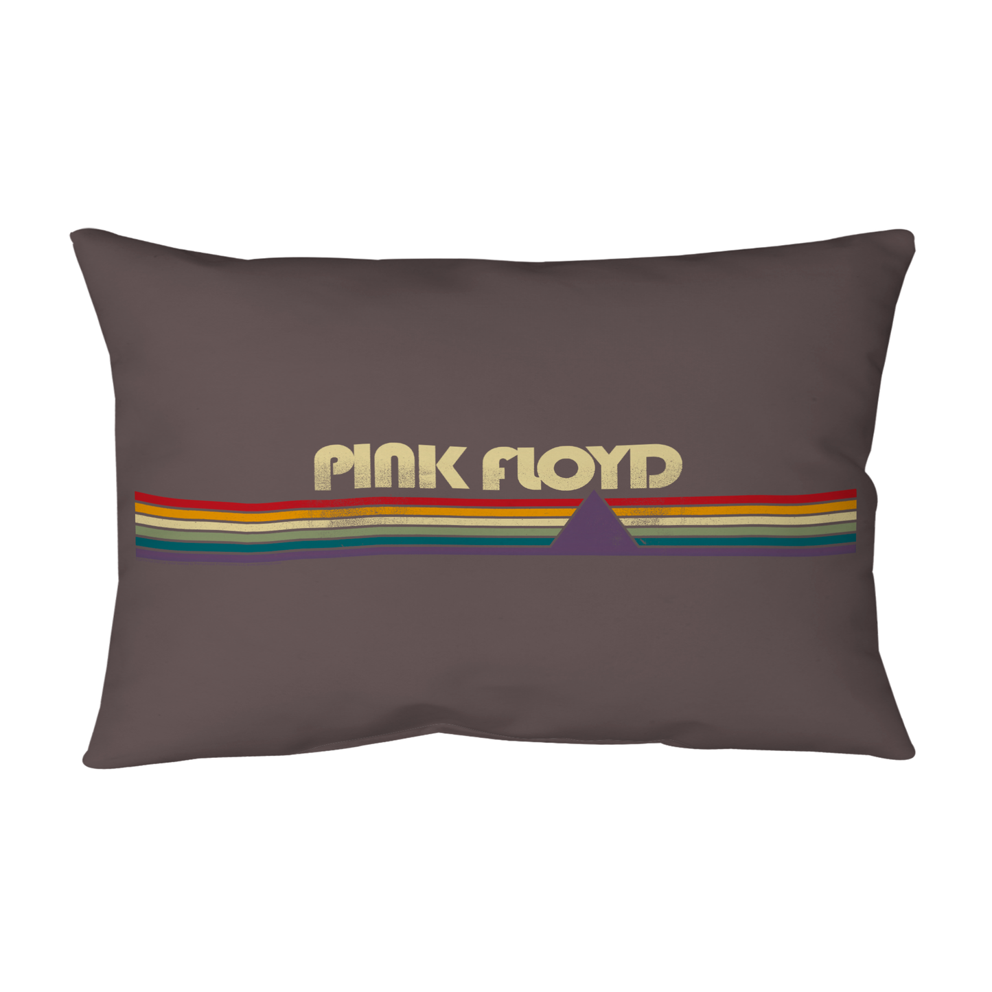 Pink Floyd Prism Retro Stripes Pillow