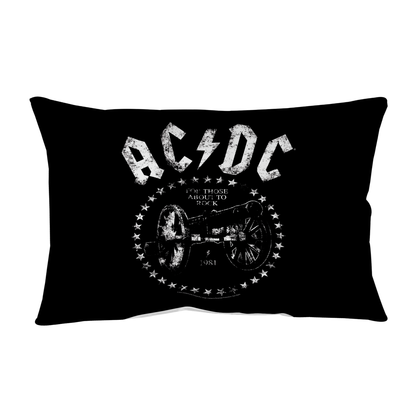 ACDC We Salute You Cannon Pillow