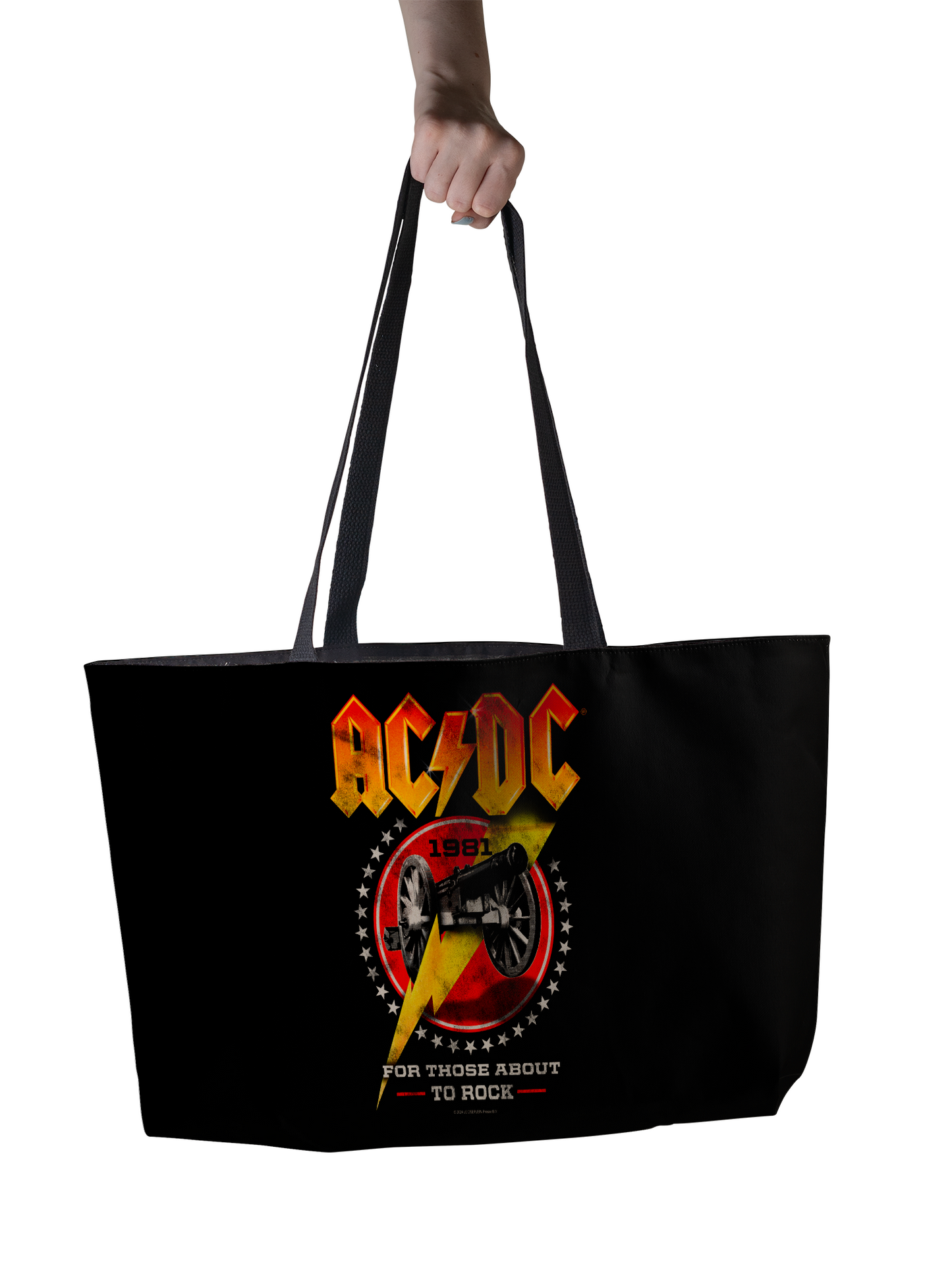 ACDC For Those About To Rock 1981 Weekender Totebag