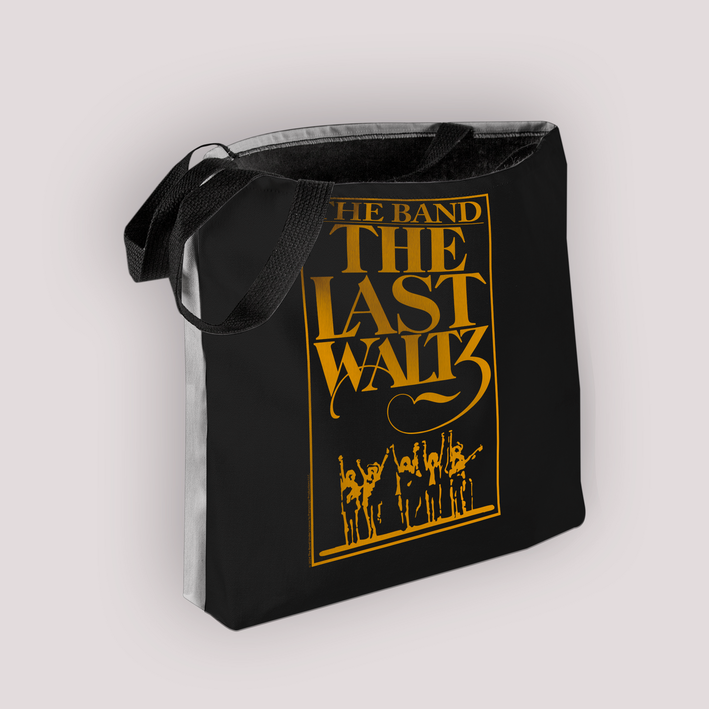 The Band The Last Waltz Yellow Print with Tote Bag