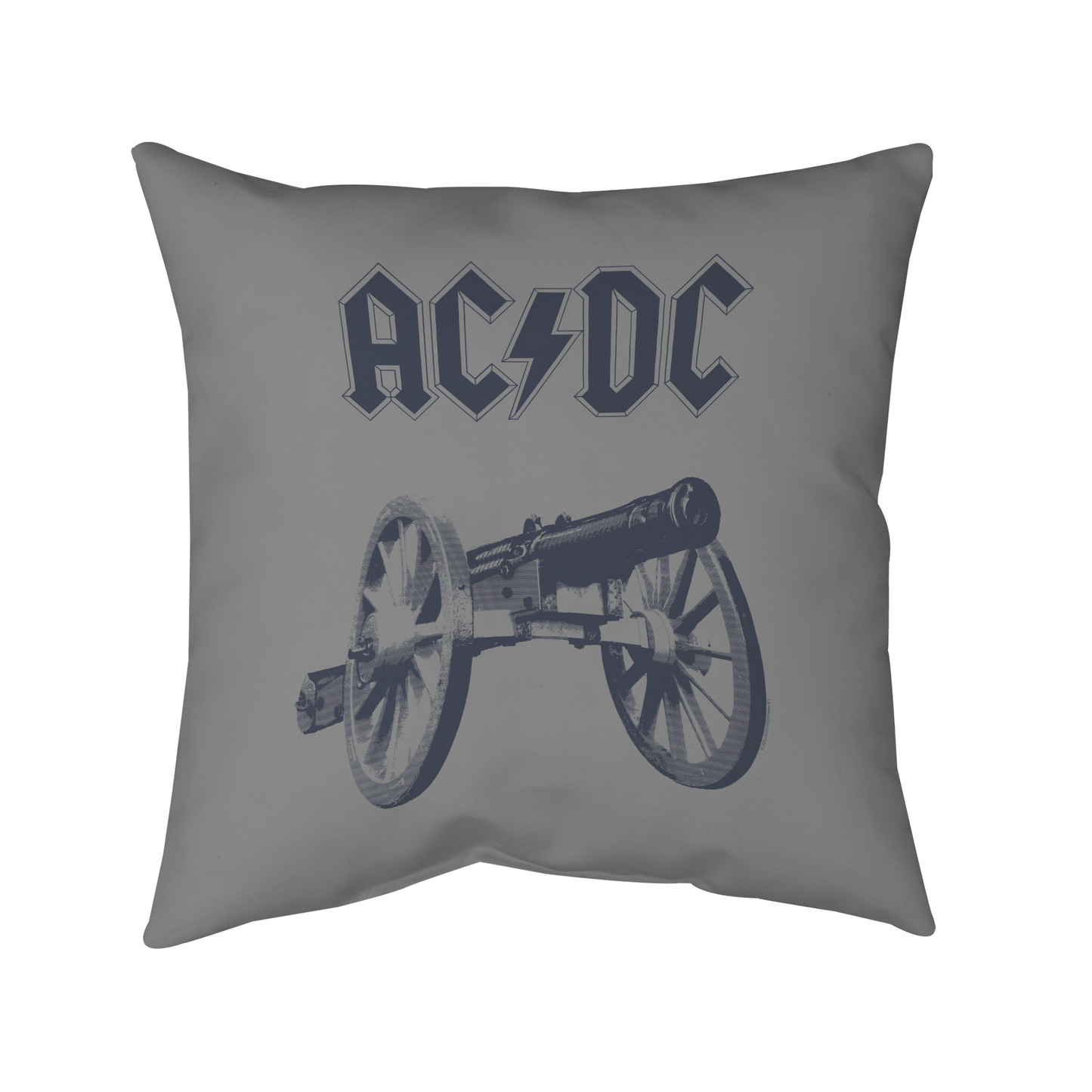 ACDC Cannon Tie Dye Pillow square