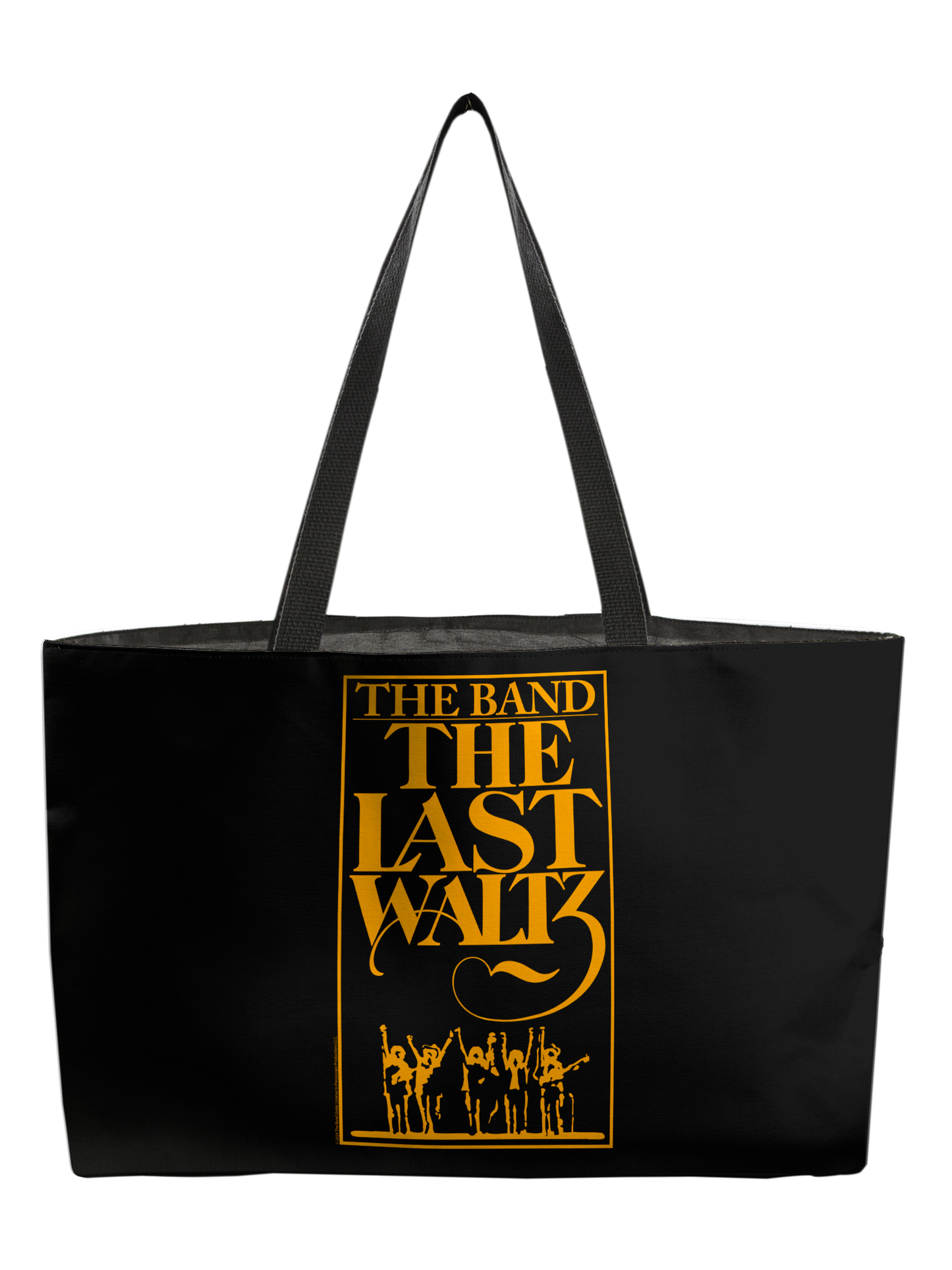 The Band The Last Waltz Yellow Print with Weekender Totebag