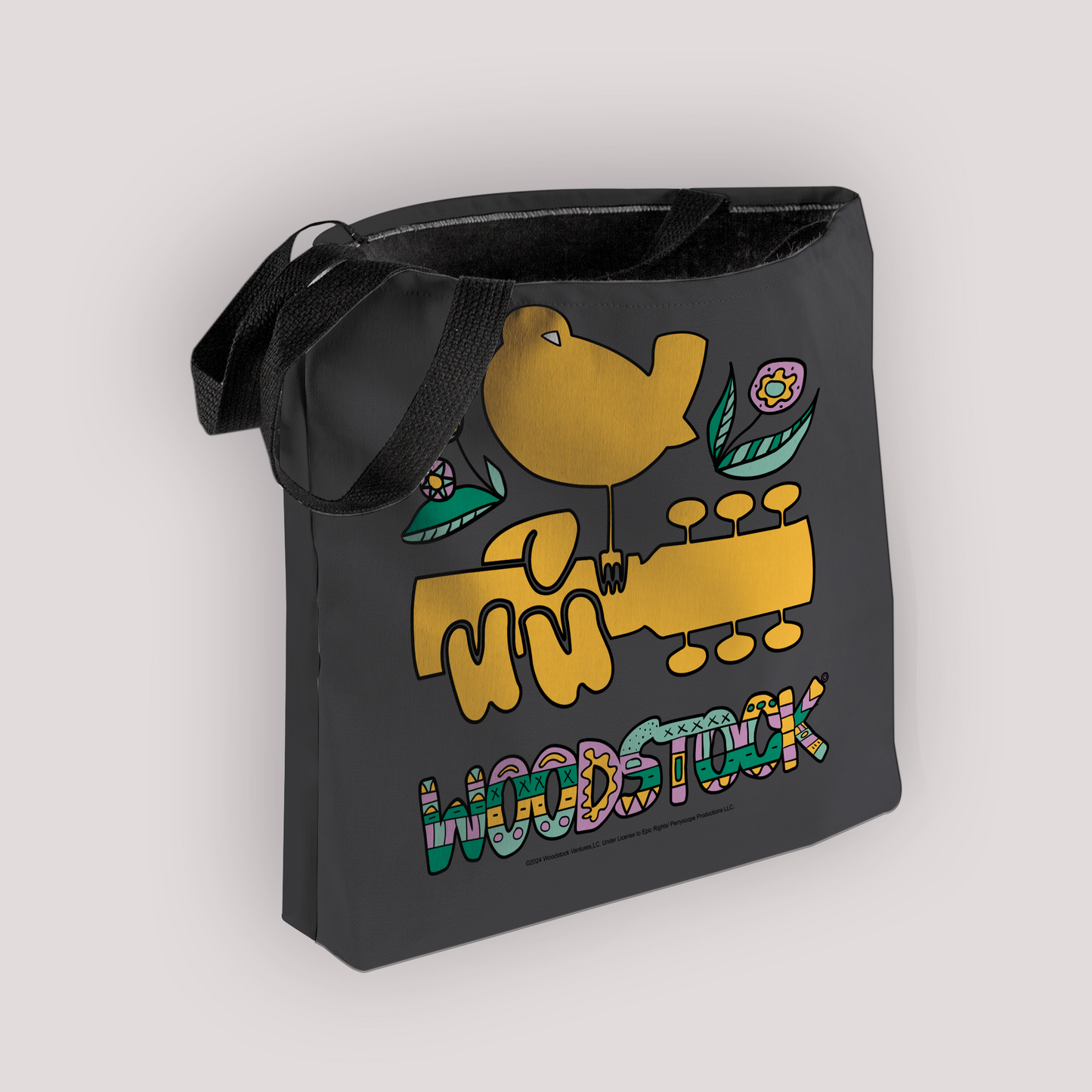 Woodstock Bird Aztec and Woodstock Bird Aztec with Tote Bag